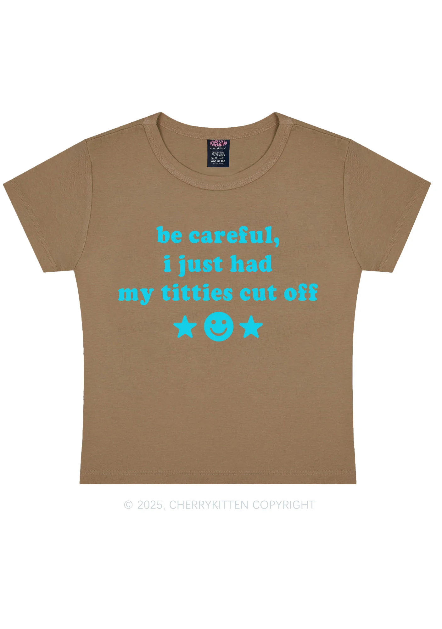 Just Had Txtties Cut Off Pride Y2K Baby Tee Cherrykitten - Image 10