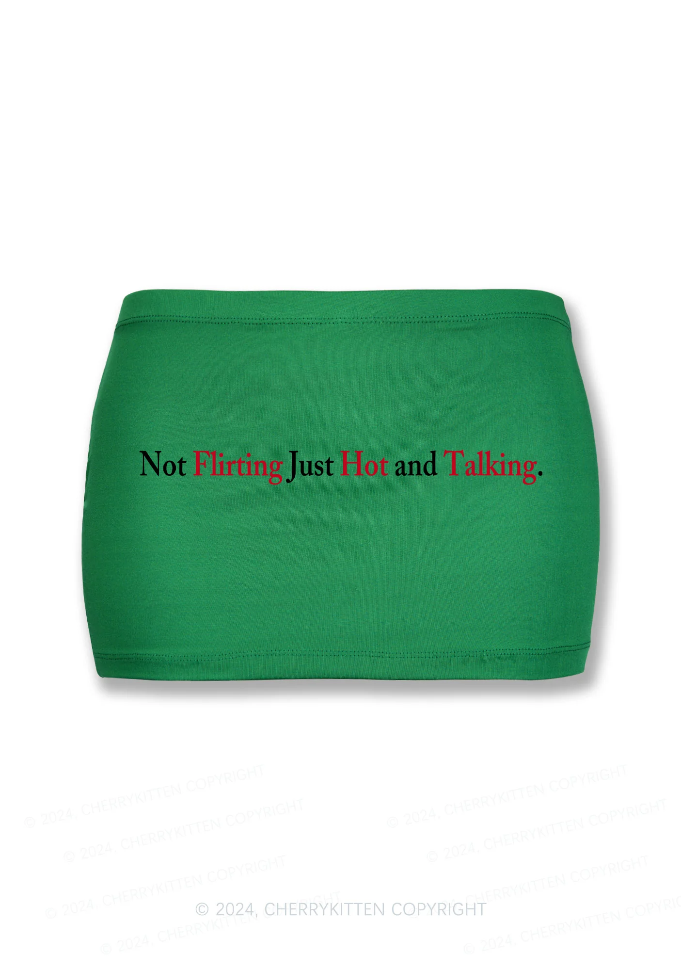 Just Hot And Talking Y2K Mini Hip Skirt Cherrykitten - Image 5