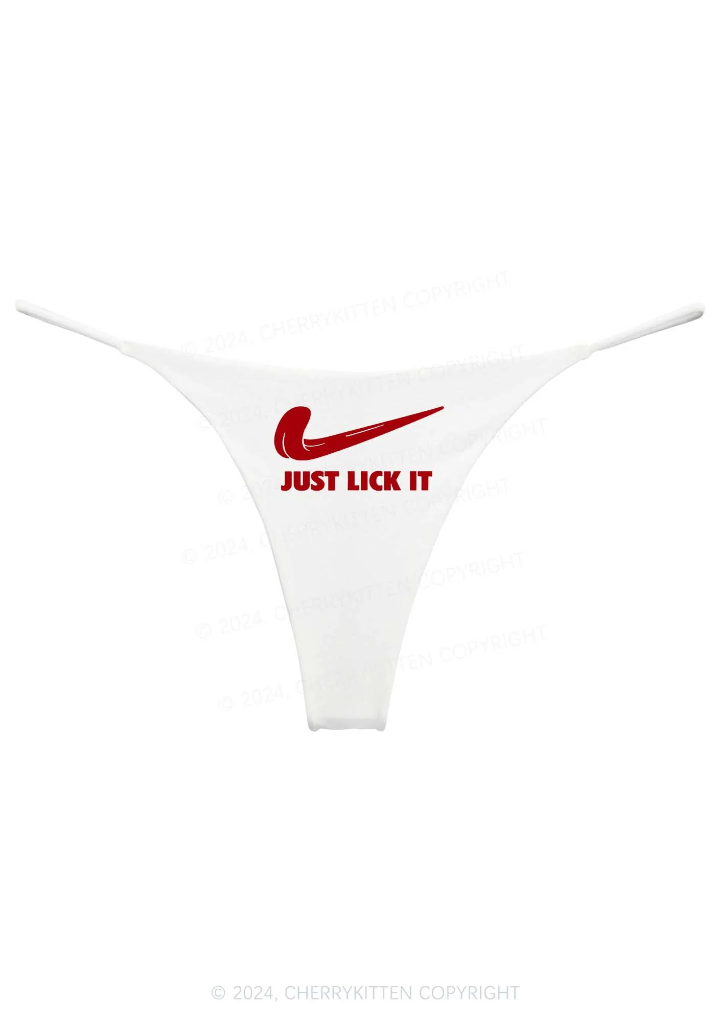Just Lick It Y2K Bikini String Thong Cherrykitten - Image 4