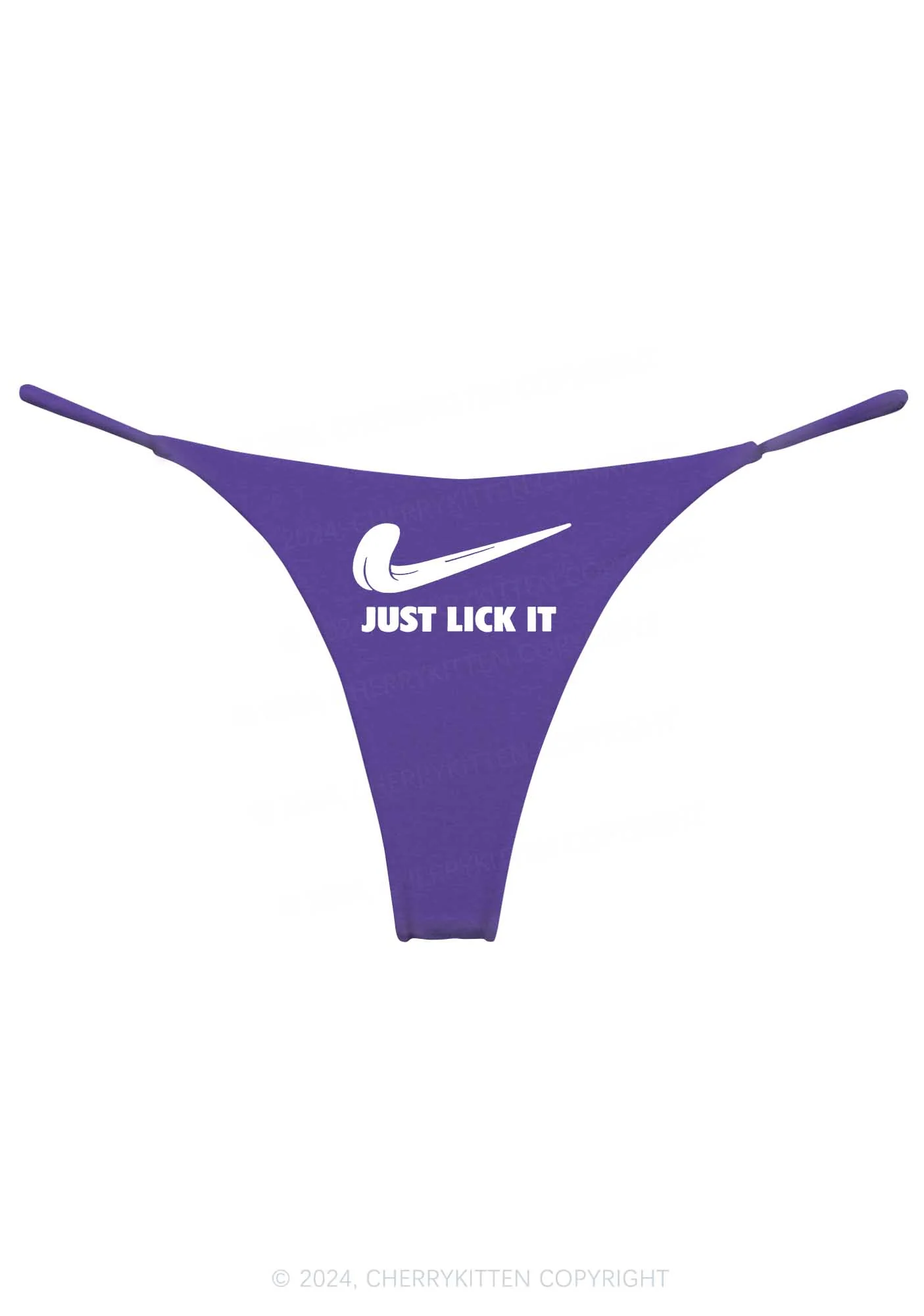 Just Lick It Y2K Bikini String Thong Cherrykitten - Image 5