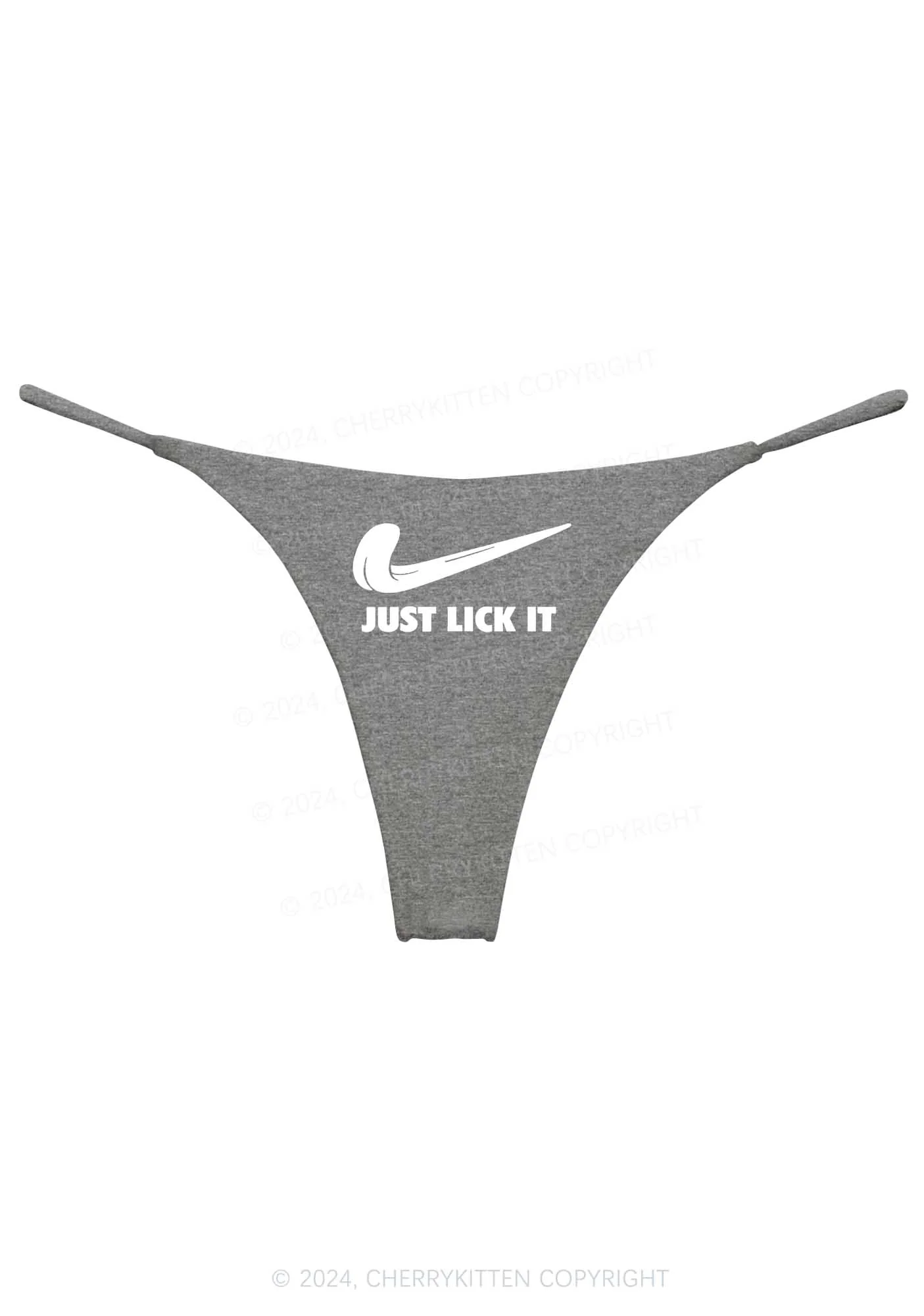 Just Lick It Y2K Bikini String Thong Cherrykitten - Image 6