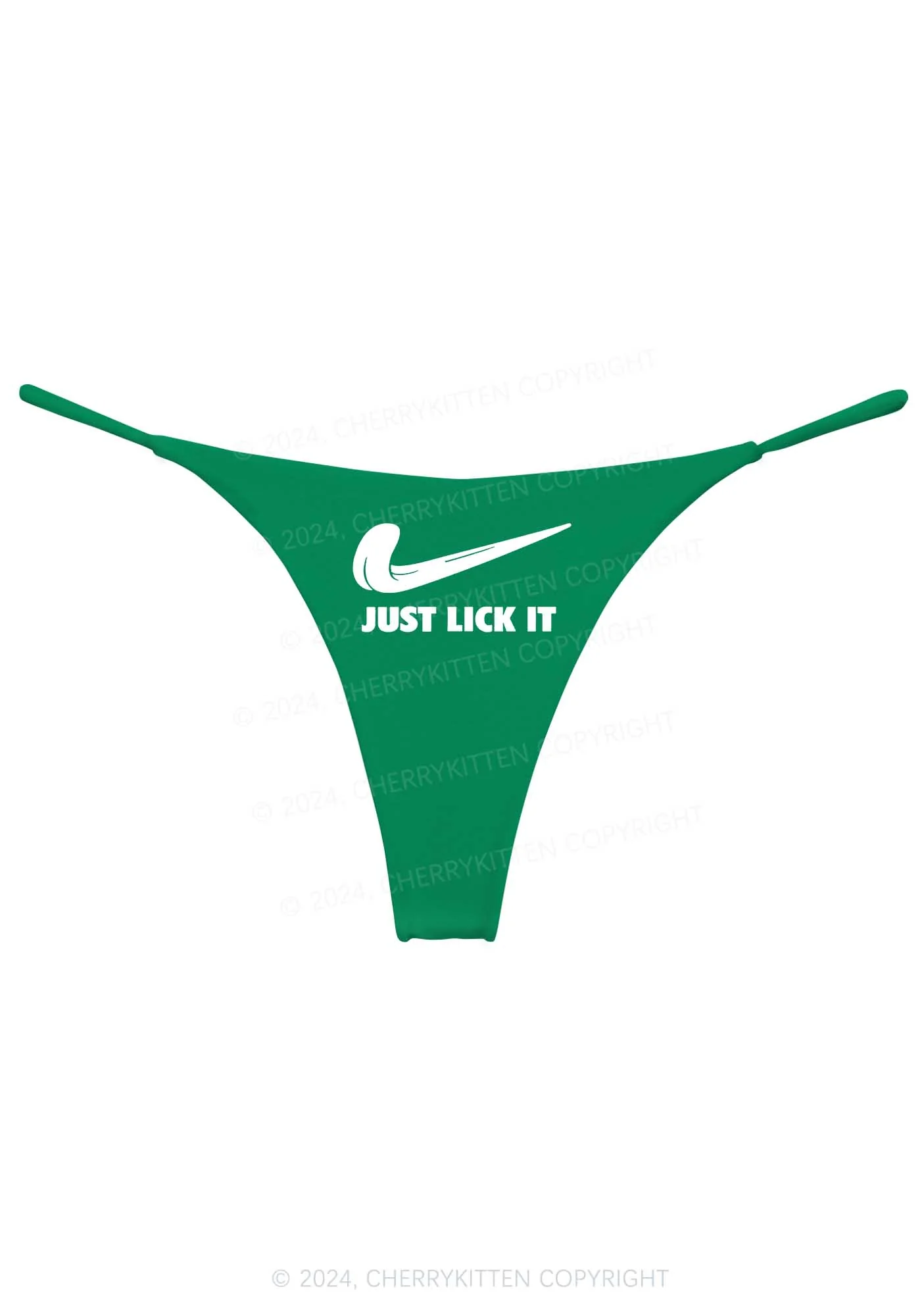 Just Lick It Y2K Bikini String Thong Cherrykitten - Image 7