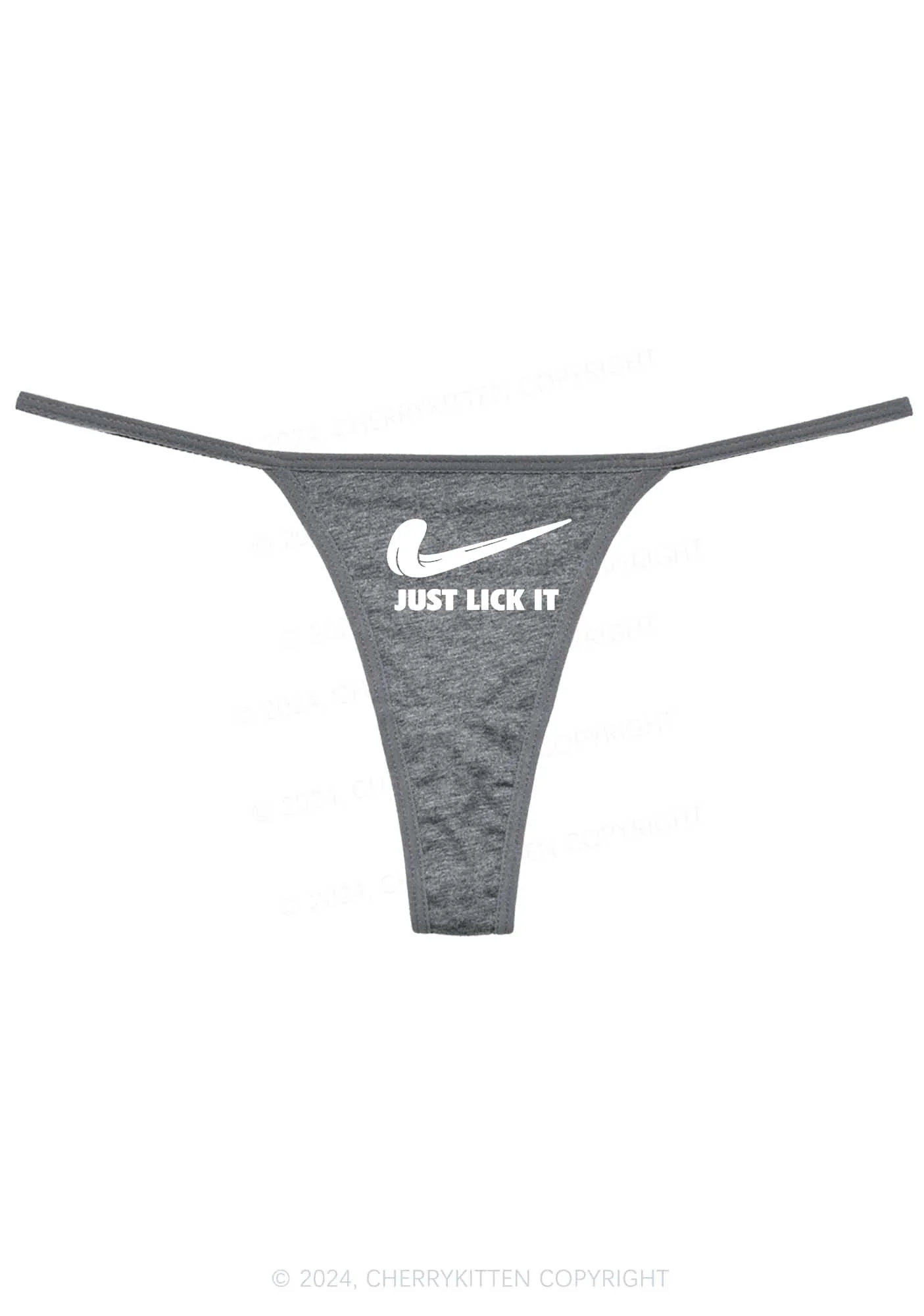 Just Lick It Y2K Flat String Thong Cherrykitten - Image 7