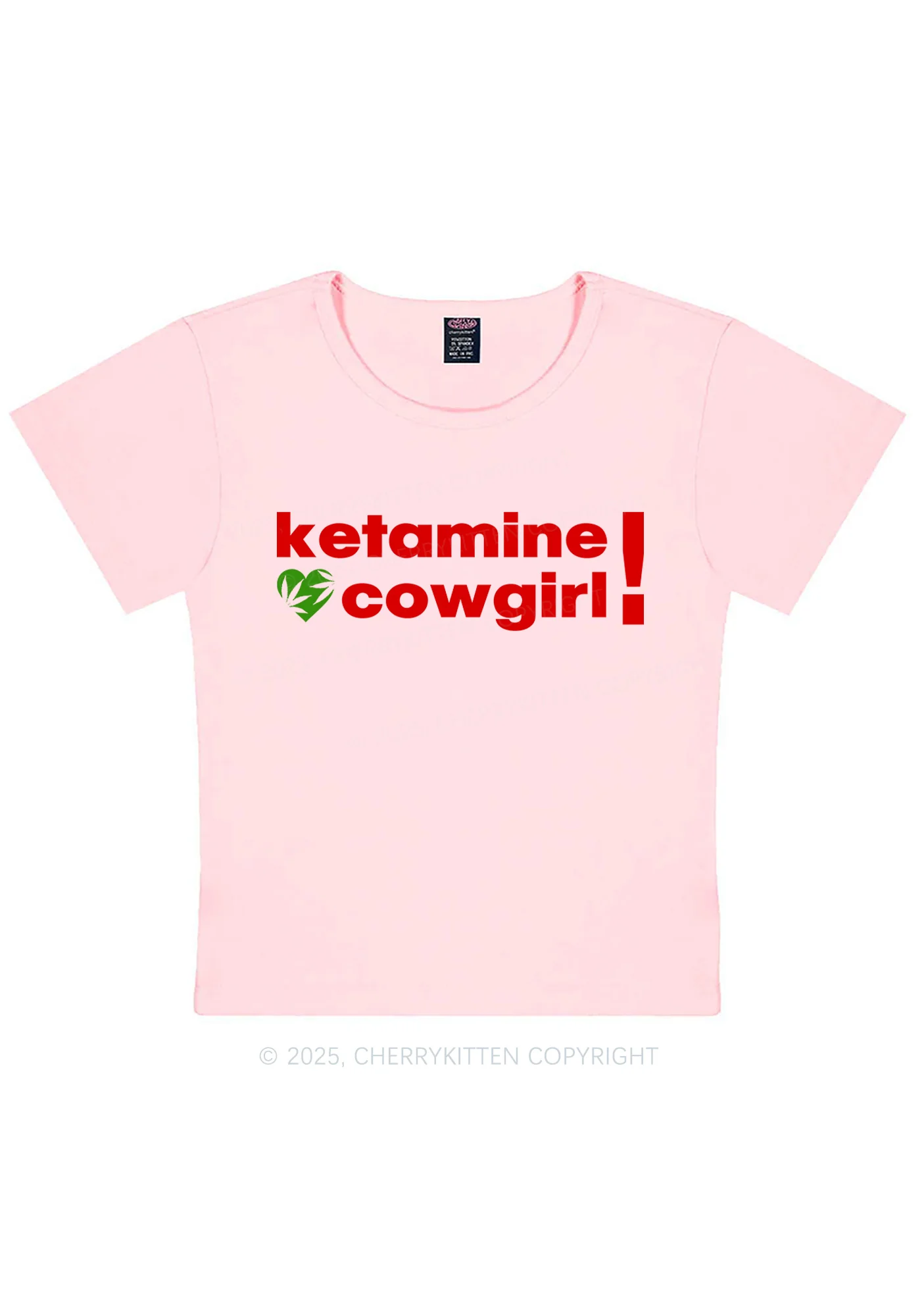K Cowgirl Y2K Baby Tee Cherrykitten - Image 11