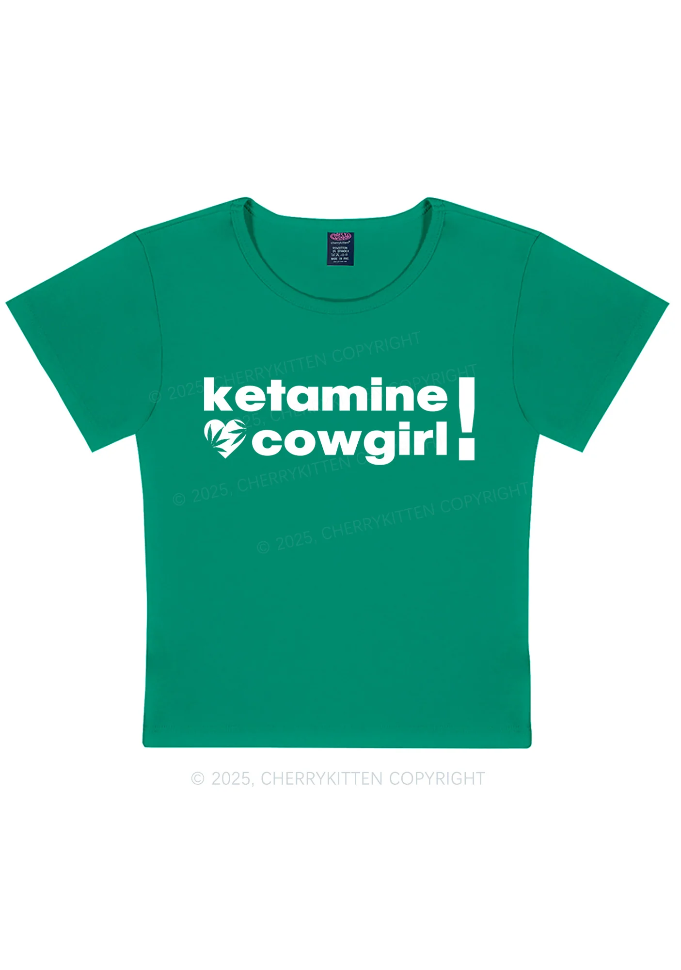 K Cowgirl Y2K Baby Tee Cherrykitten - Image 8