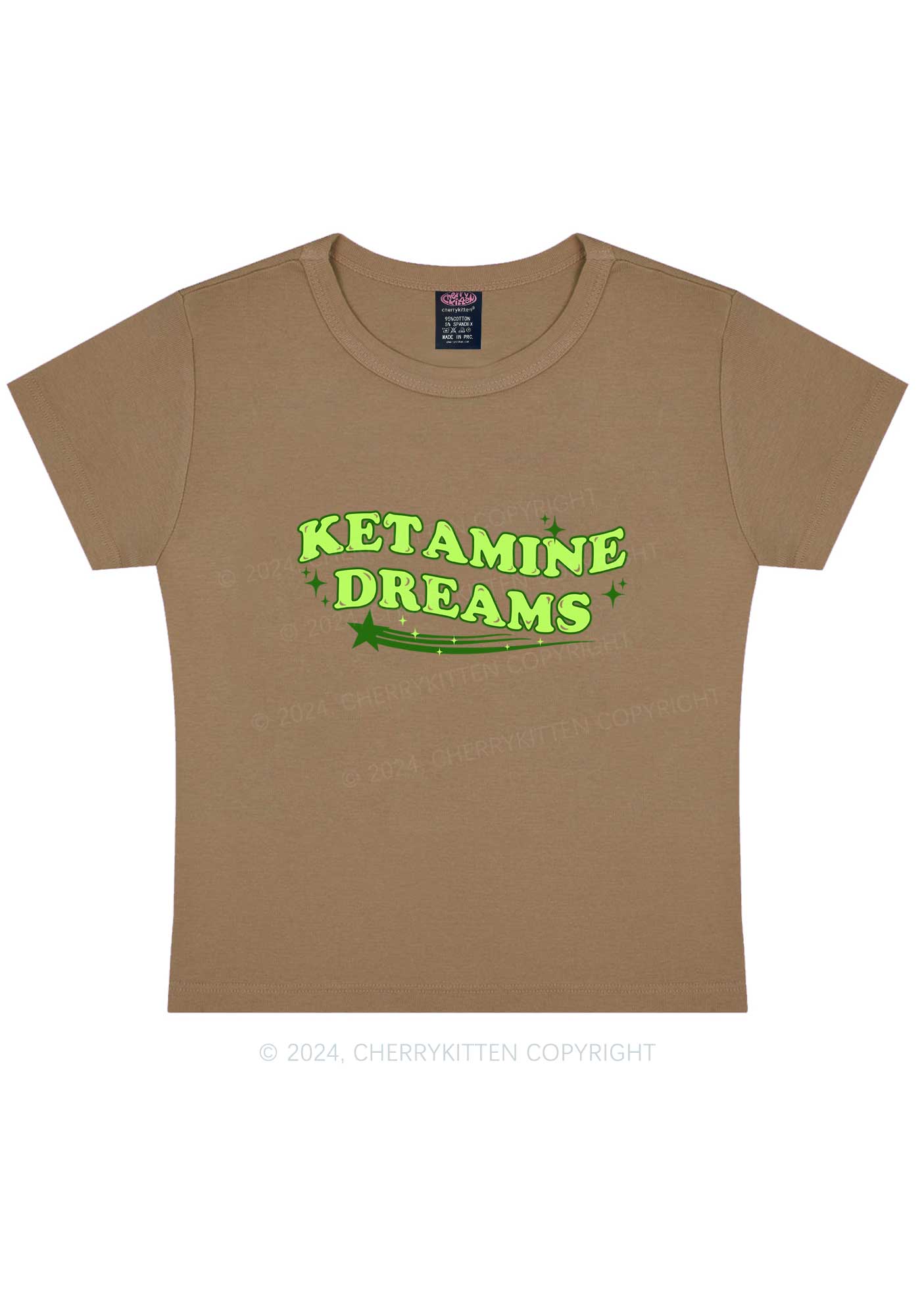 K Dreams Star Y2K Baby Tee Cherrykitten - Image 10