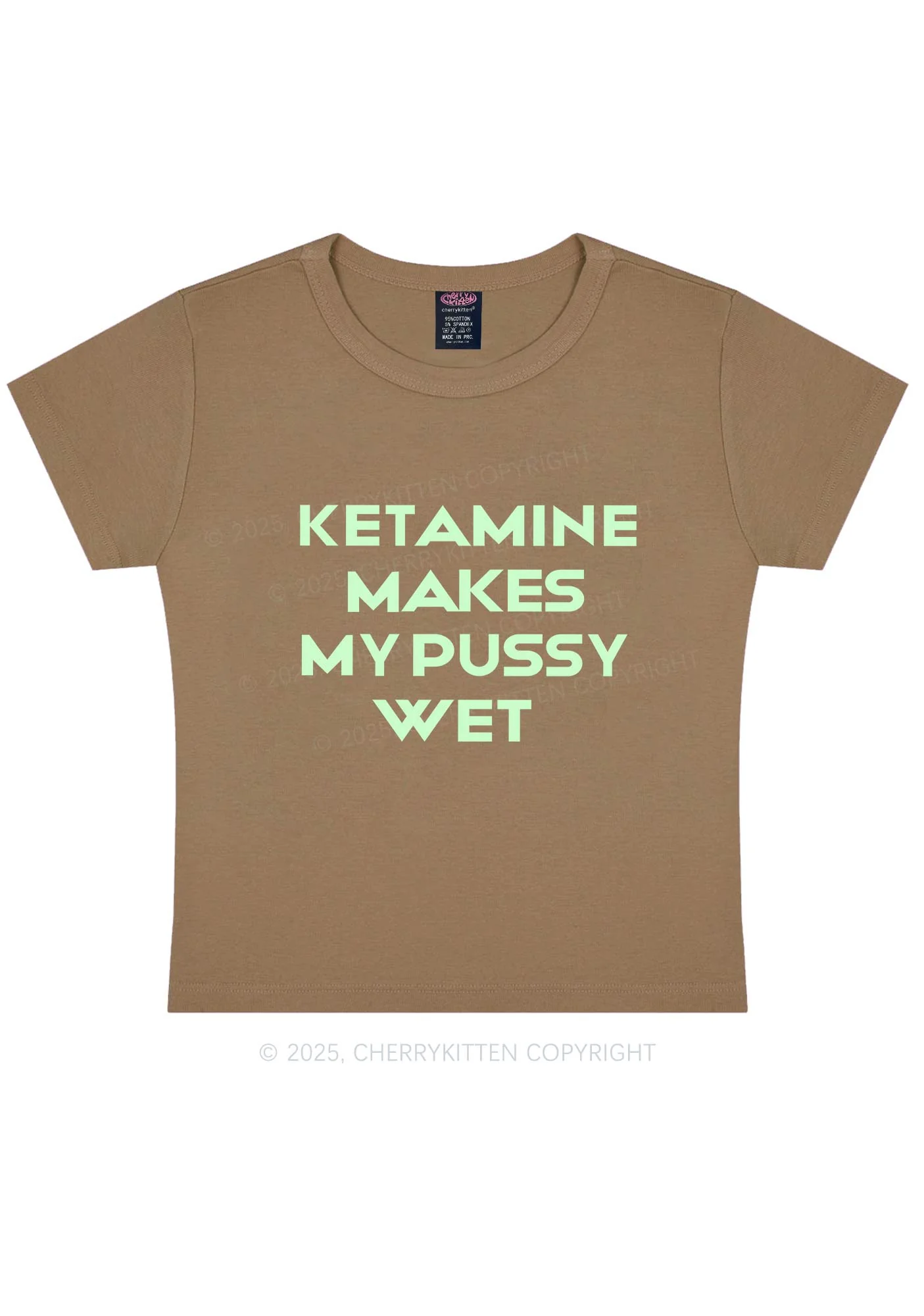 K Makes My Puxxy Wet Y2K Baby Tee Cherrykitten - Image 11