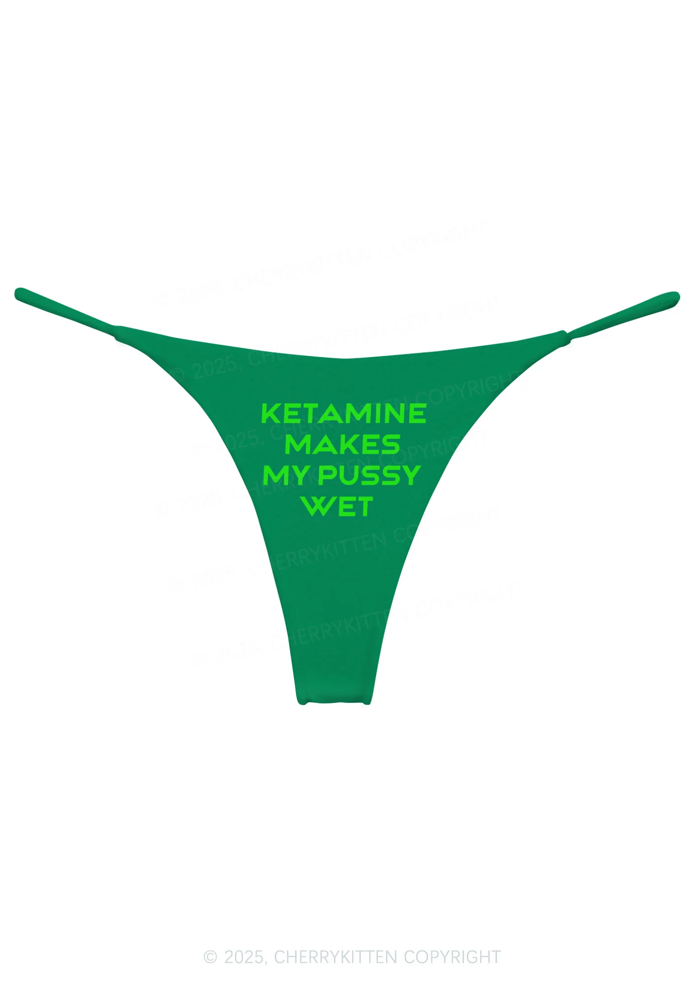 K Makes My Puxxy Wet Y2K Bikini String Thong Cherrykitten - Image 8