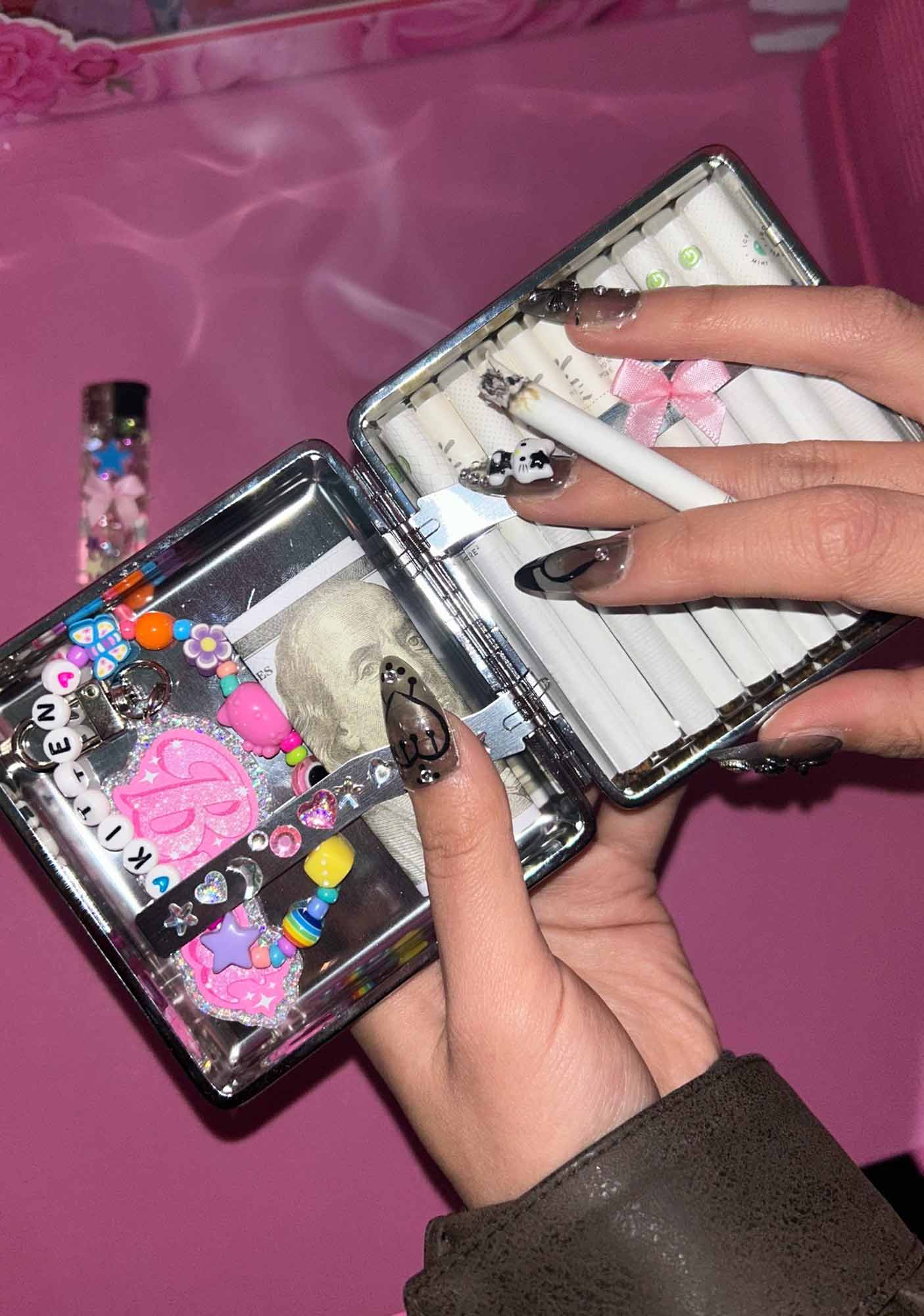 Special Cola Frog Y2K Cigarette Case Cherrykitten - Image 2
