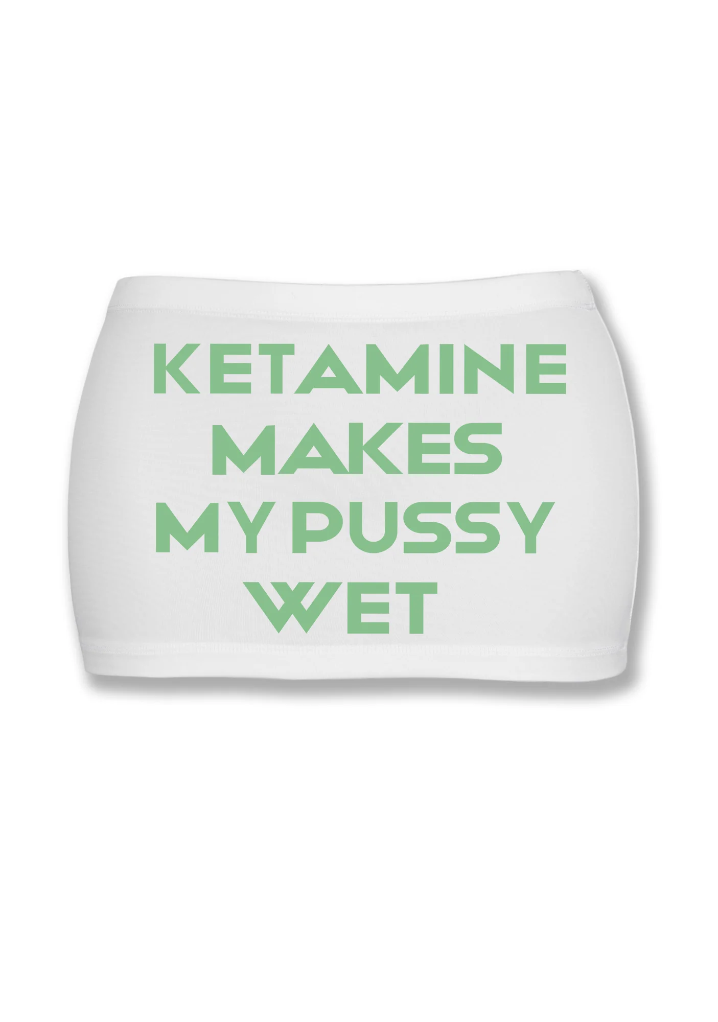 K Makes My Puxxy Wet Y2K Mini Hip Skirt Cherrykitten - Image 2