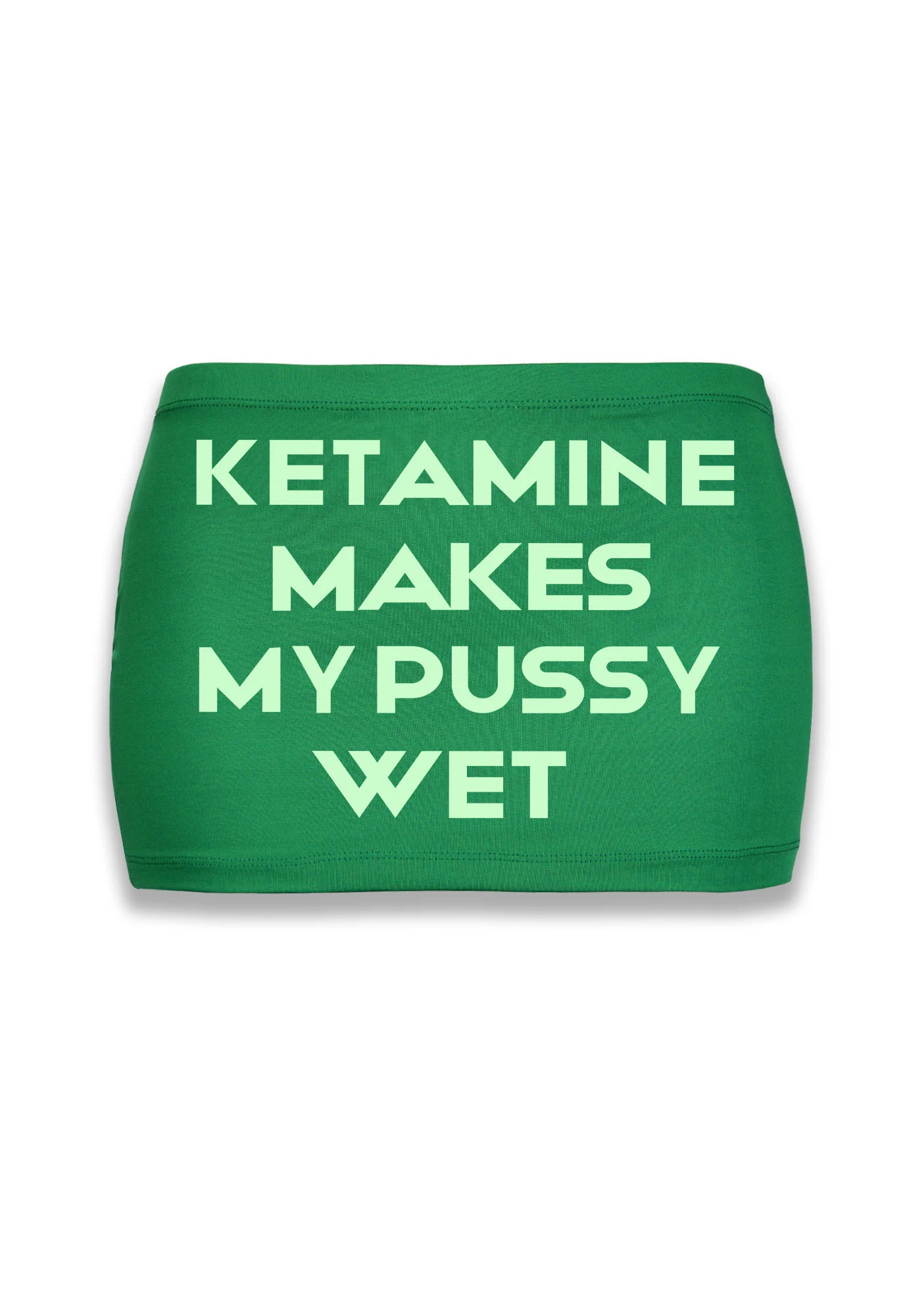 K Makes My Puxxy Wet Y2K Mini Hip Skirt Cherrykitten - Image 4