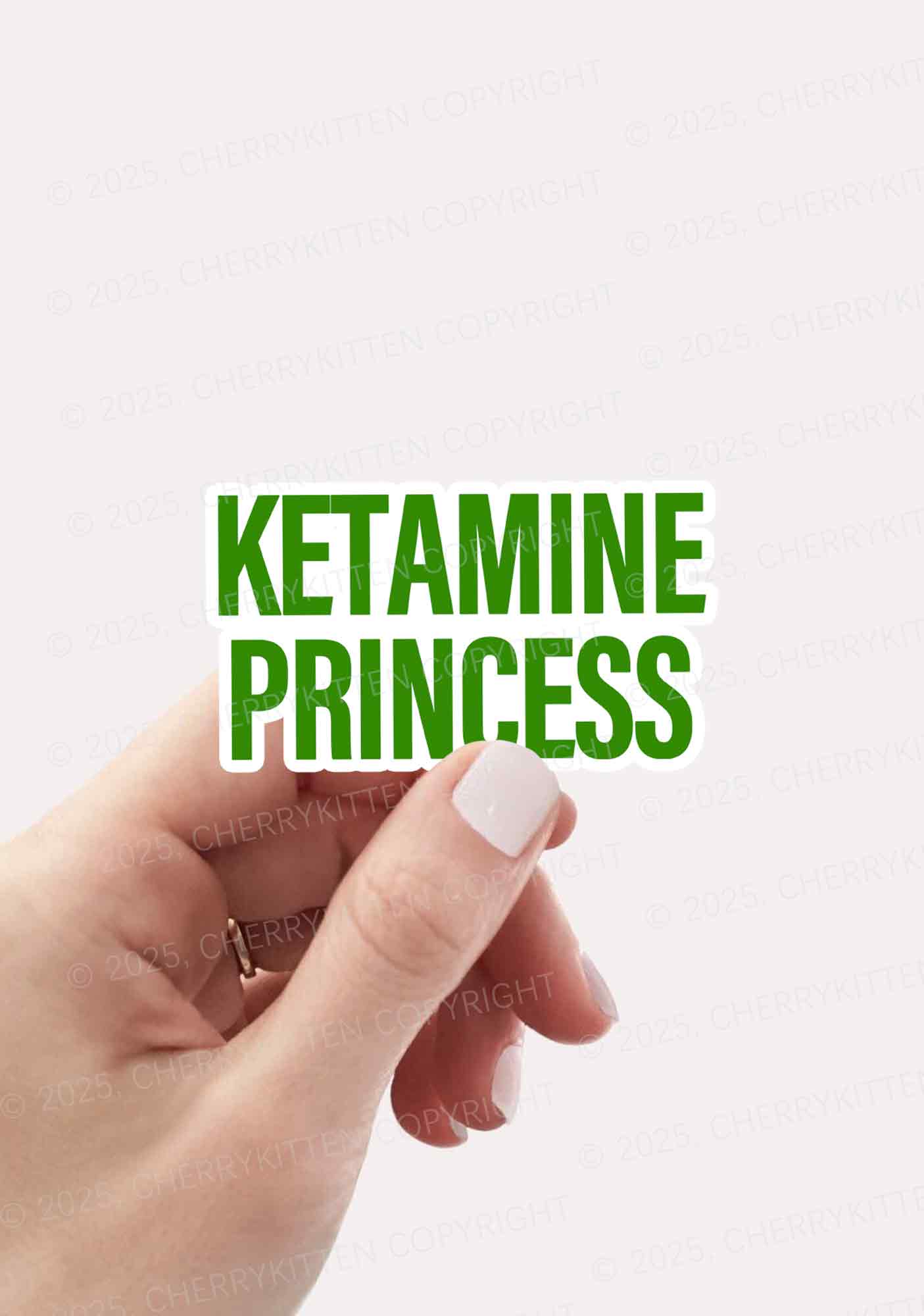 K Princess 1Pc Y2K Sticker Cherrykitten - Image 2
