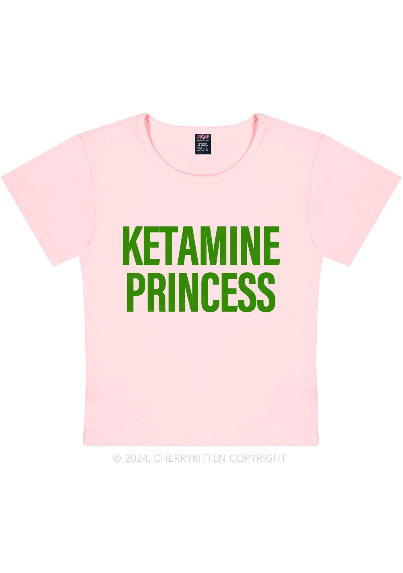 K Princess Y2K Baby Tee Cherrykitten - Image 10