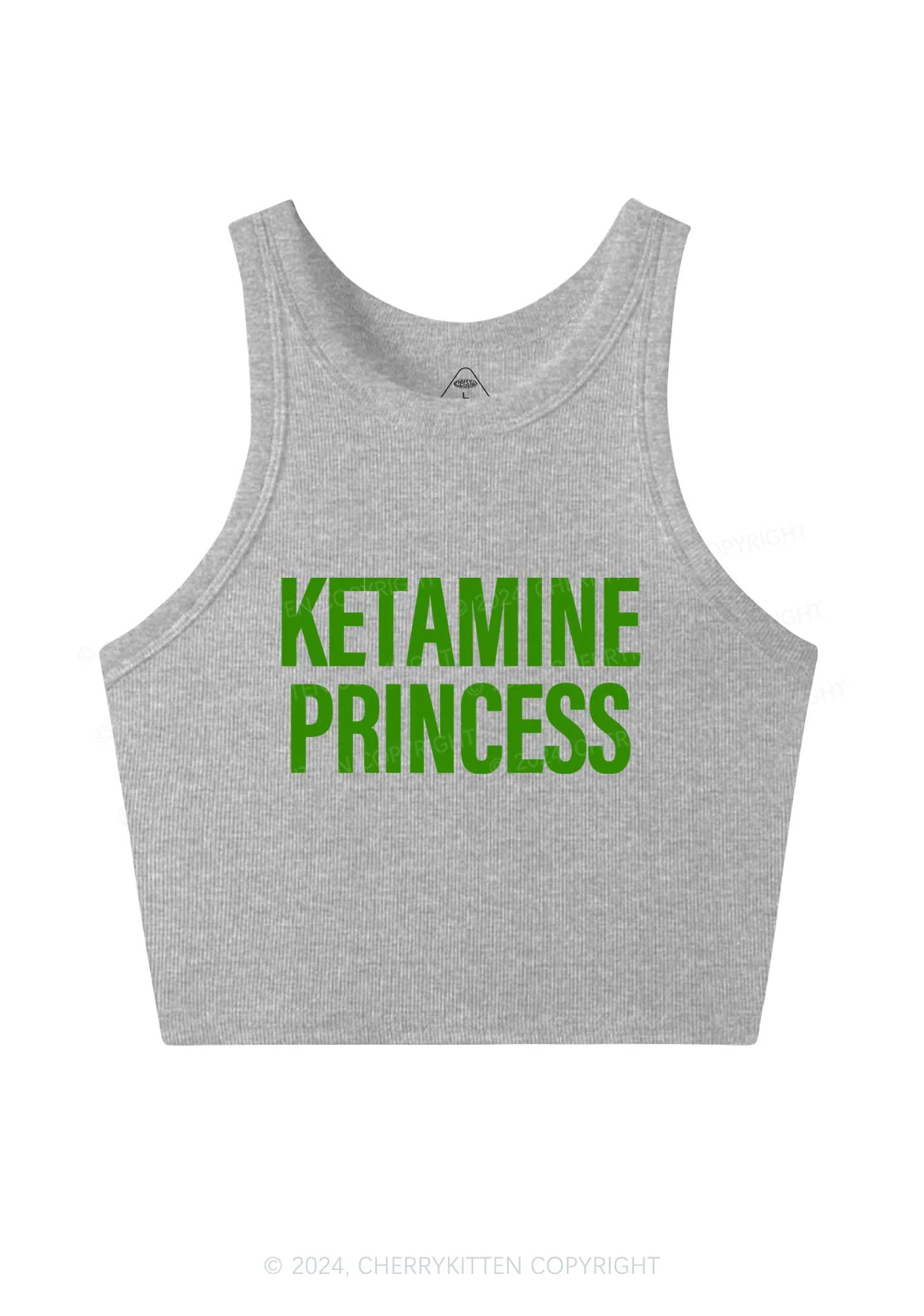 K Princess Y2K Crop Tank Top Cherrykitten - Image 4