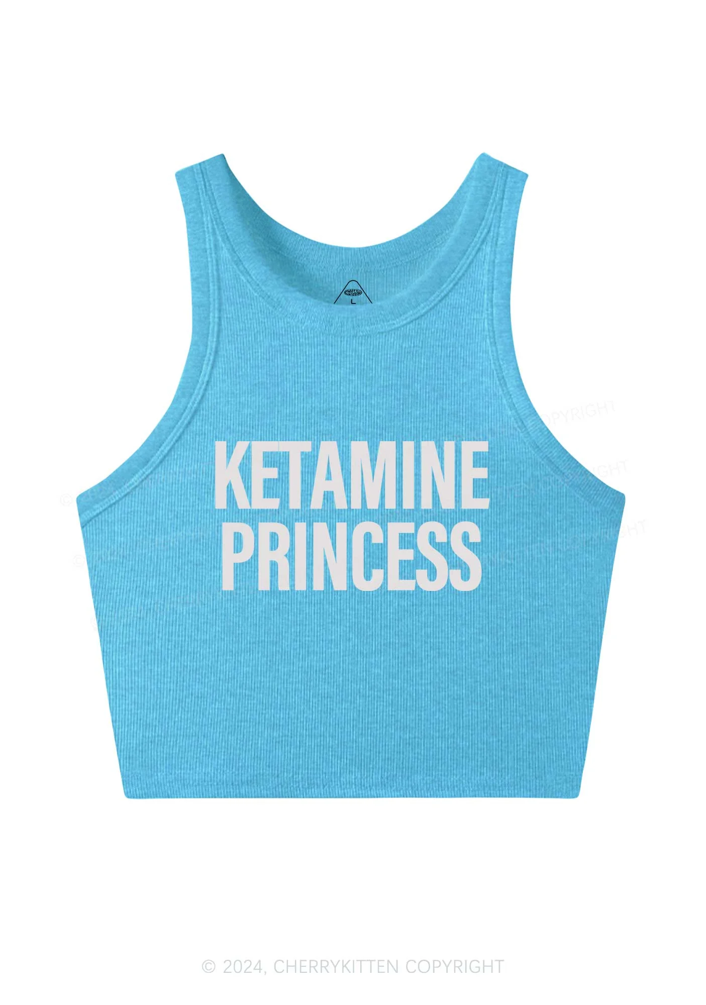 K Princess Y2K Crop Tank Top Cherrykitten - Image 6