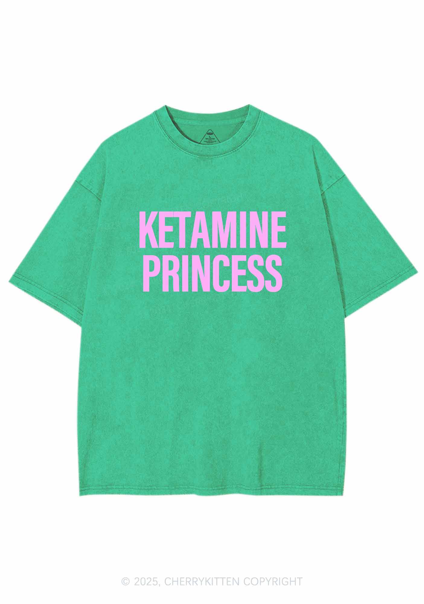K Princess Y2K Washed Tee Cherrykitten - Image 8