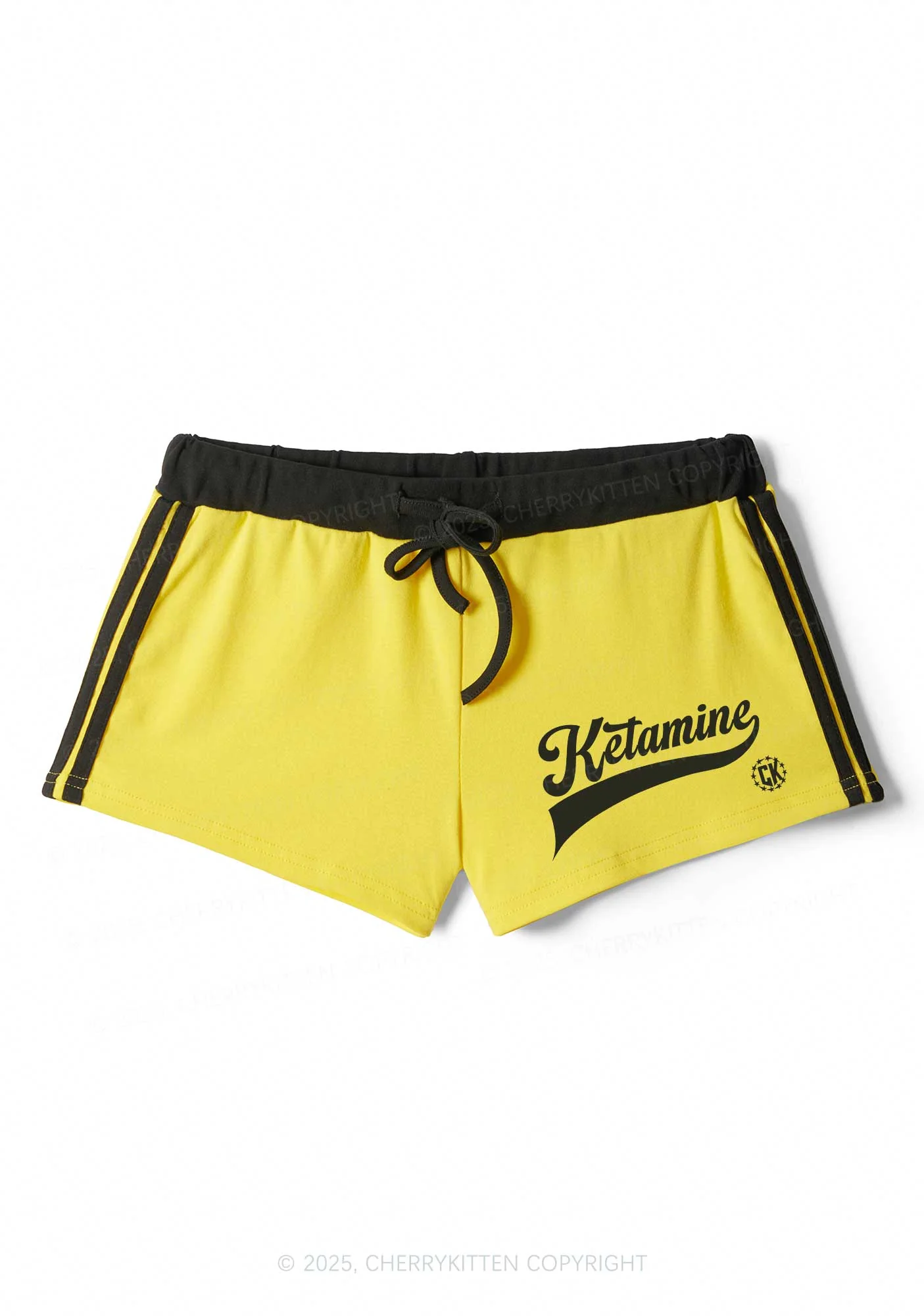 Ketamxxe Y2K Drawstring Mini Shorts Cherrykitten - Image 2