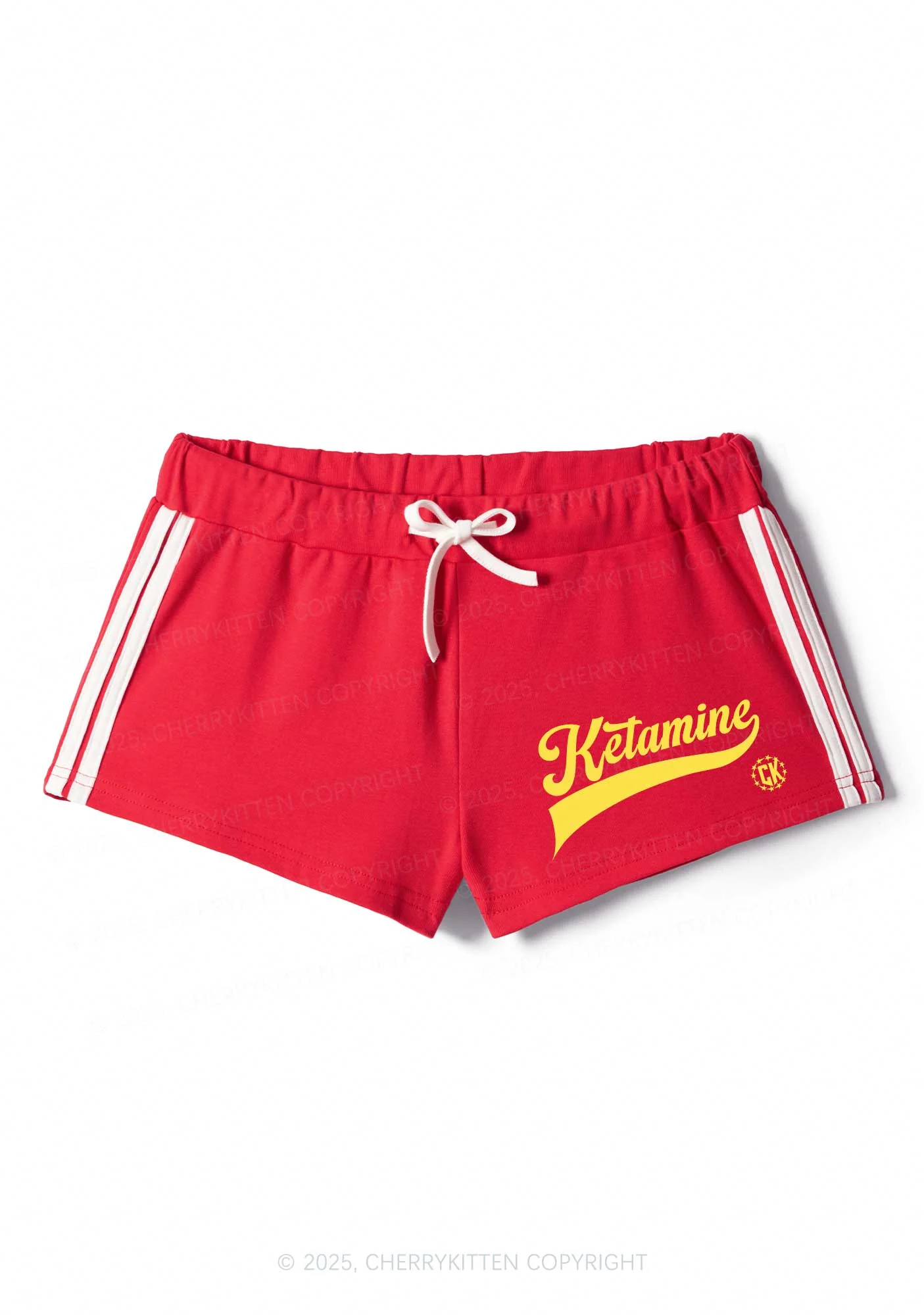 Ketamxxe Y2K Drawstring Mini Shorts Cherrykitten - Image 3