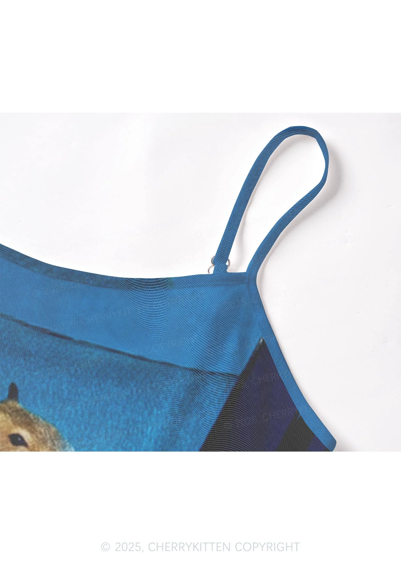 Keyboard Capybara Y2K Mesh Cami Tank Cherrykitten - Image 5