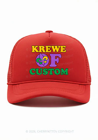 Krewe Of Custom Y2K Trucker Hat Cherrykitten - Image 4