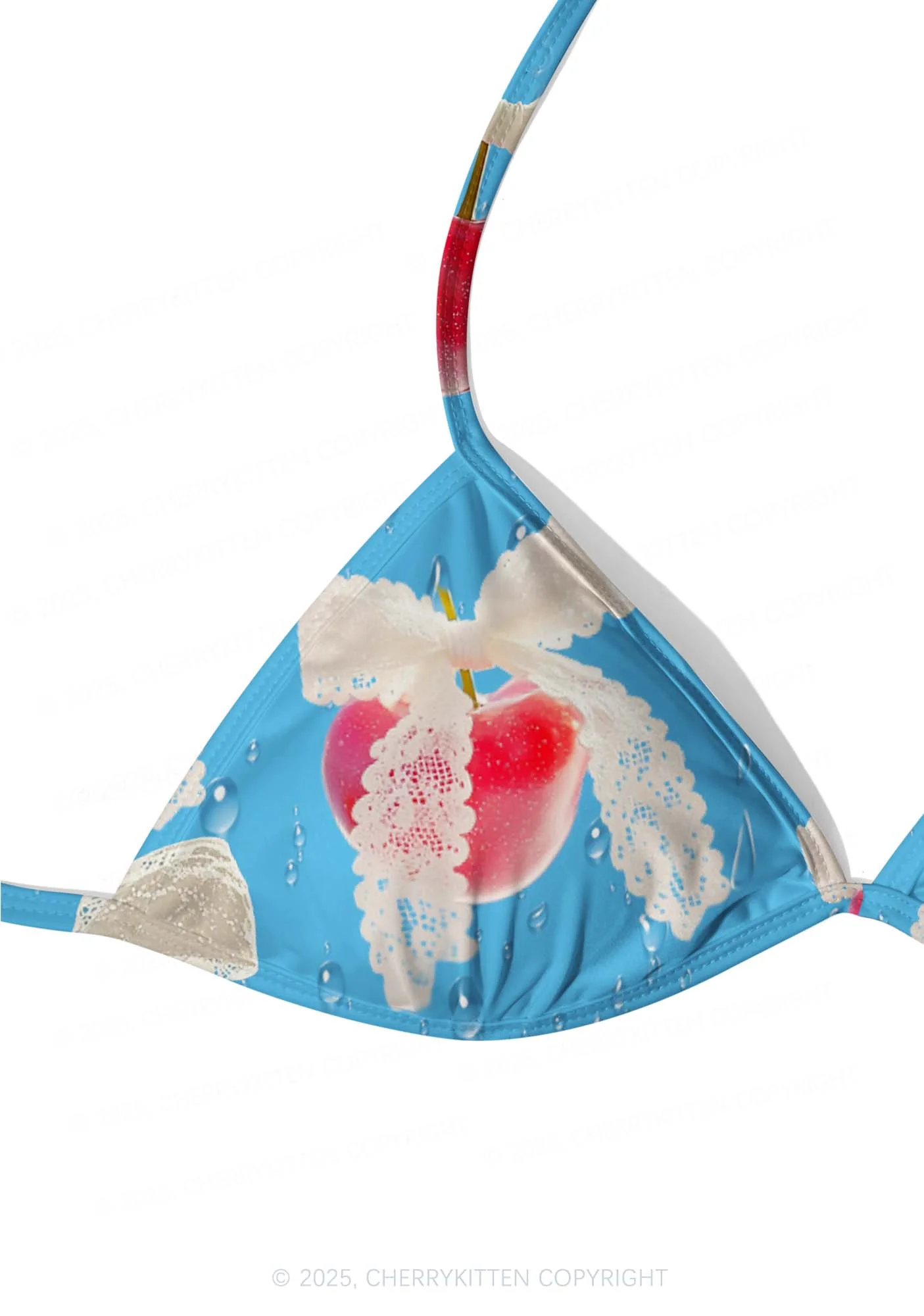 Lace Cherry Y2K Print Bikini Set Cherrykitten - Image 5