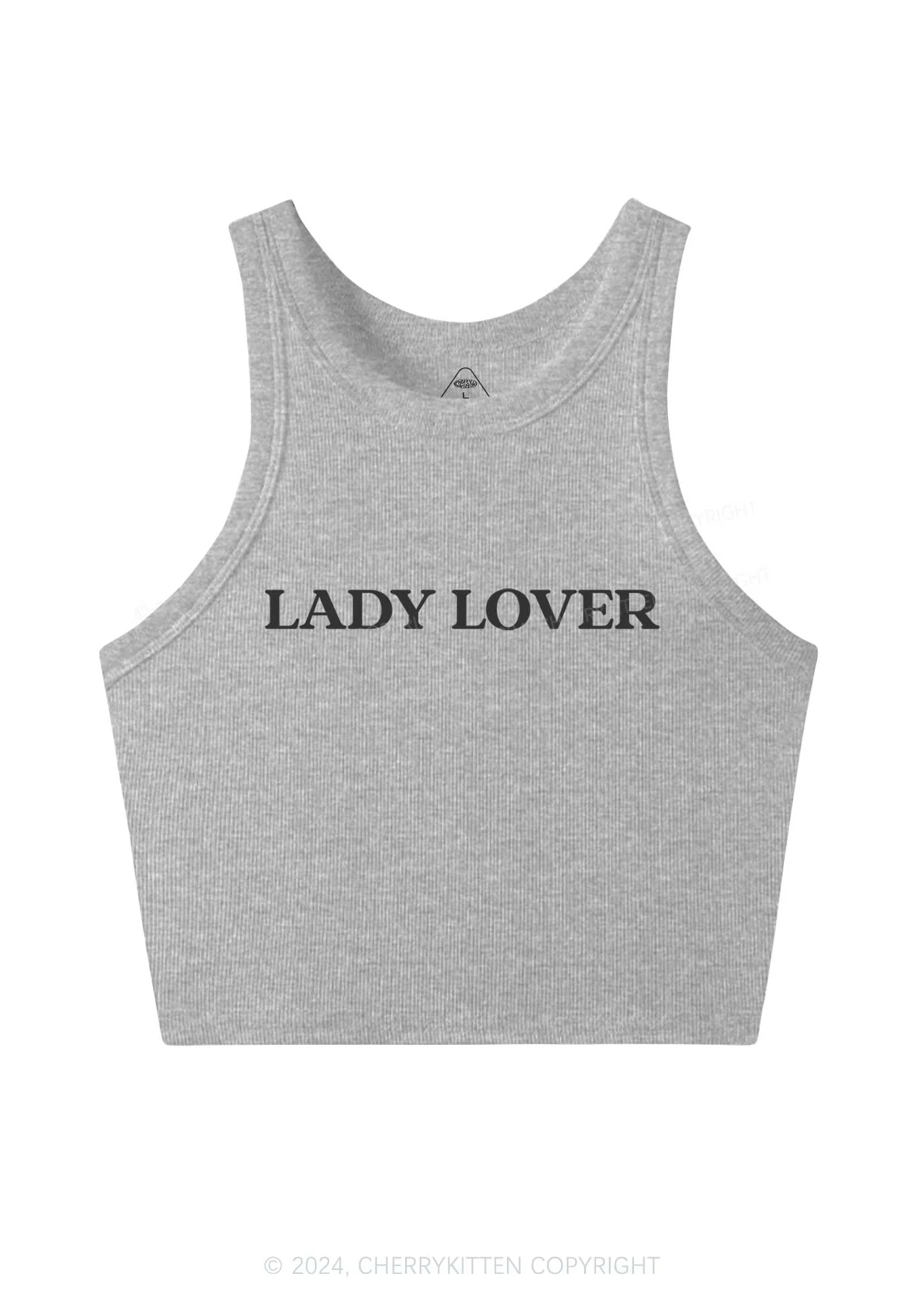 Lady Lover Y2K Crop Tank Top Cherrykitten - Image 4