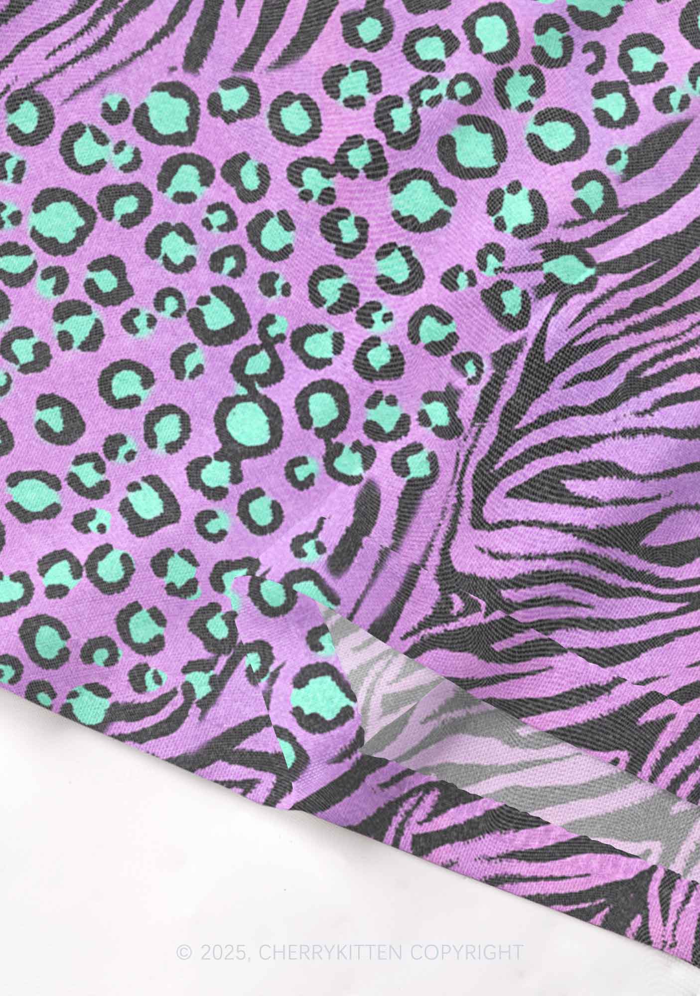 Lavender Zebra Y2K Mesh Cami Tank Cherrykitten - Image 4