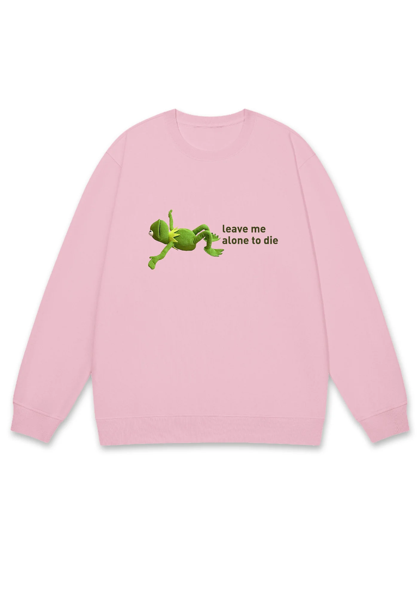 Leave Me Alone To Die Y2K Sweatshirt - Image 5