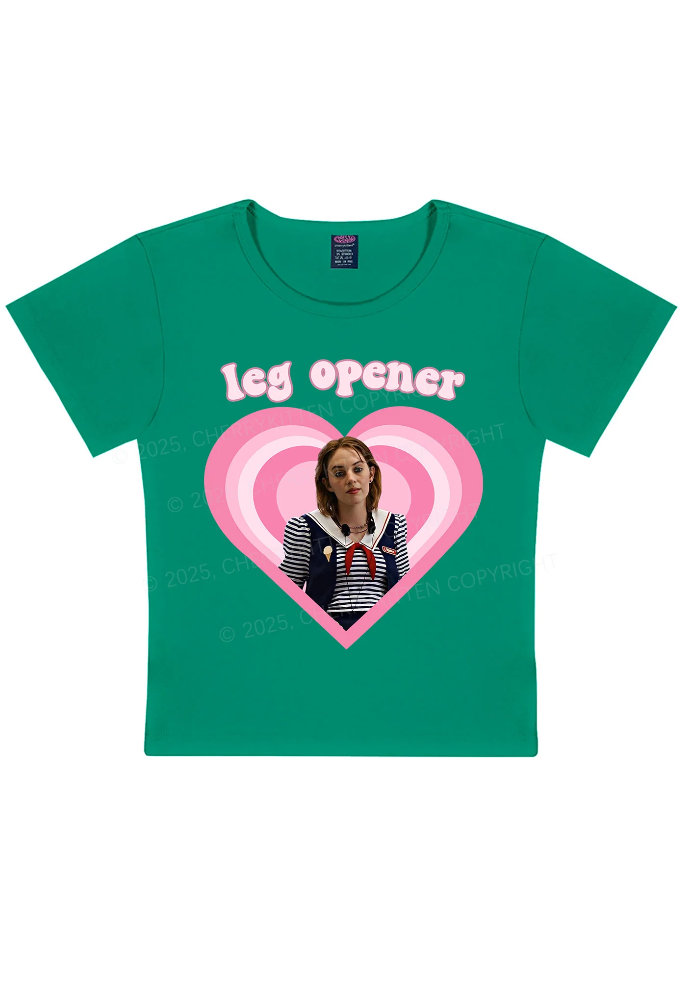 Leg Opener Pride Y2K Baby Tee Cherrykitten - Image 10
