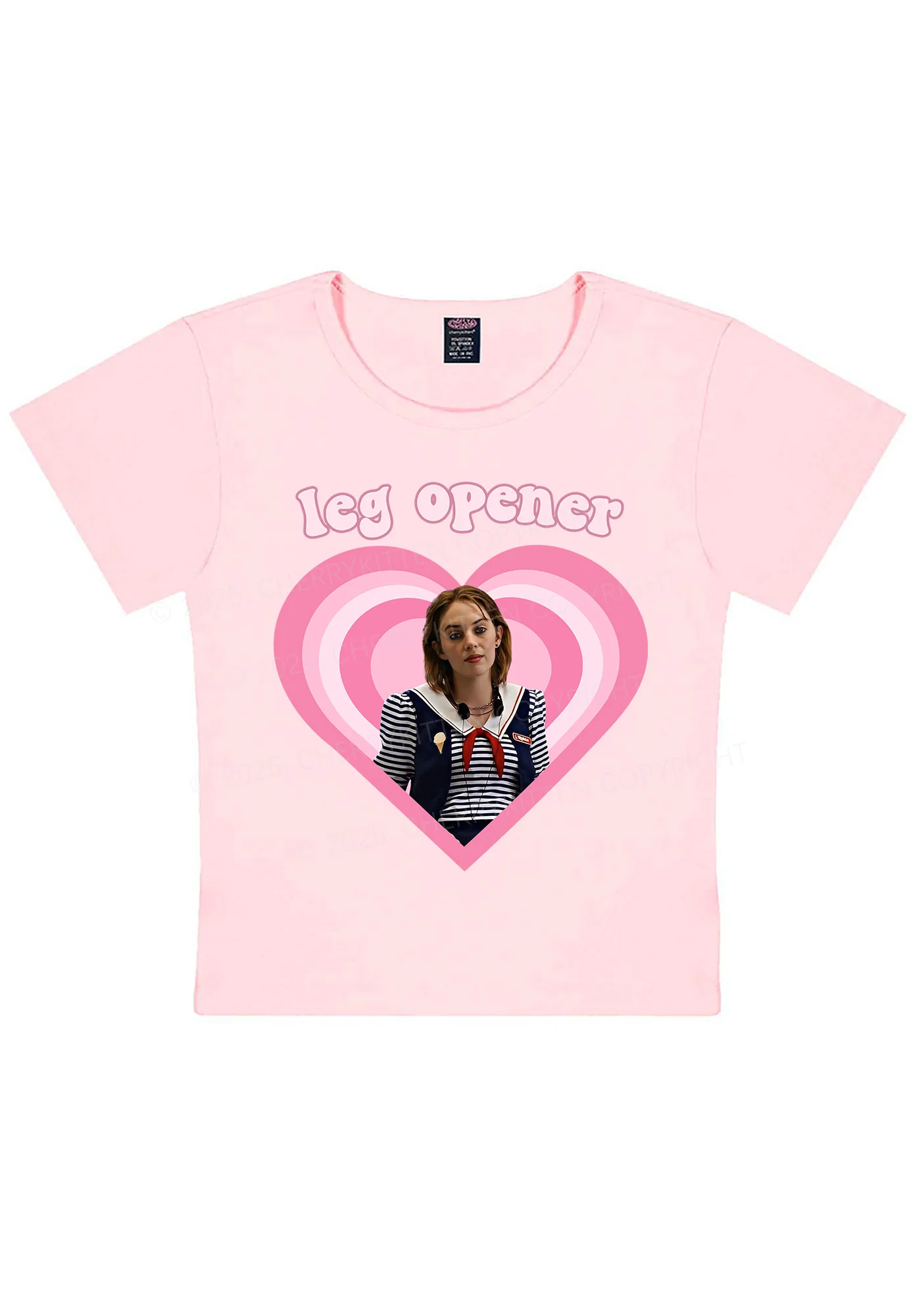 Leg Opener Pride Y2K Baby Tee Cherrykitten - Image 11