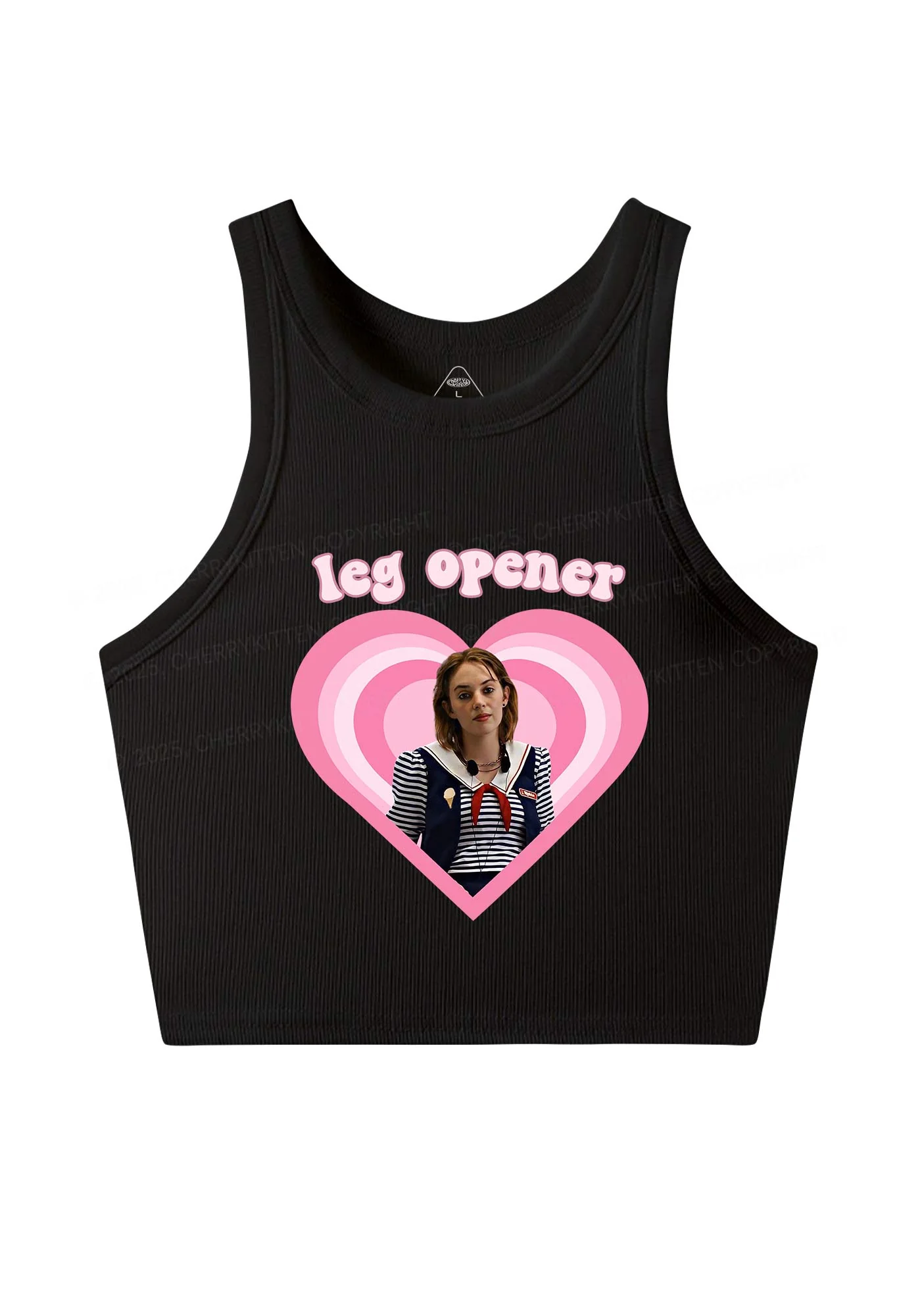 Leg Opener Pride Y2K Crop Tank Top Cherrykitten - Image 3