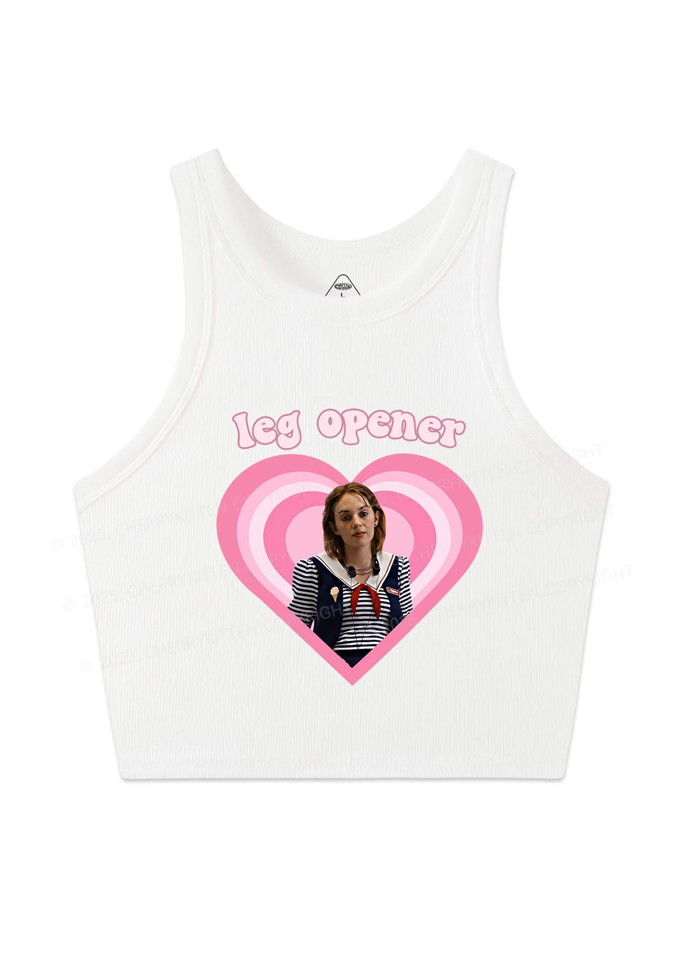 Leg Opener Pride Y2K Crop Tank Top Cherrykitten - Image 4