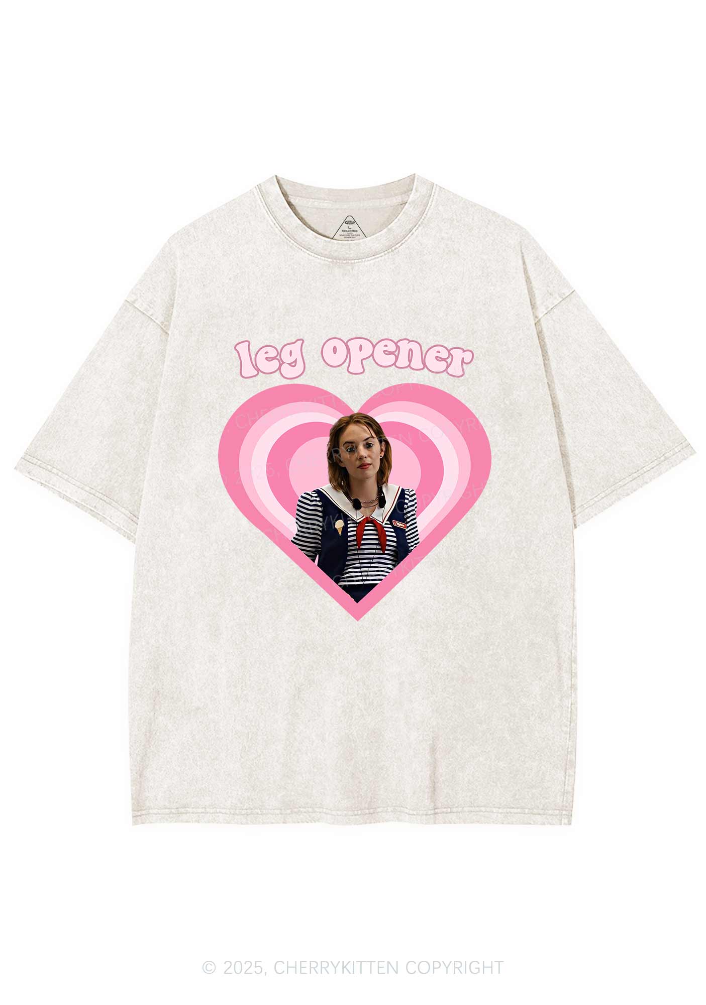 Leg Opener Pride Y2K Shirts Washed Tee Cherrykitten - Image 4