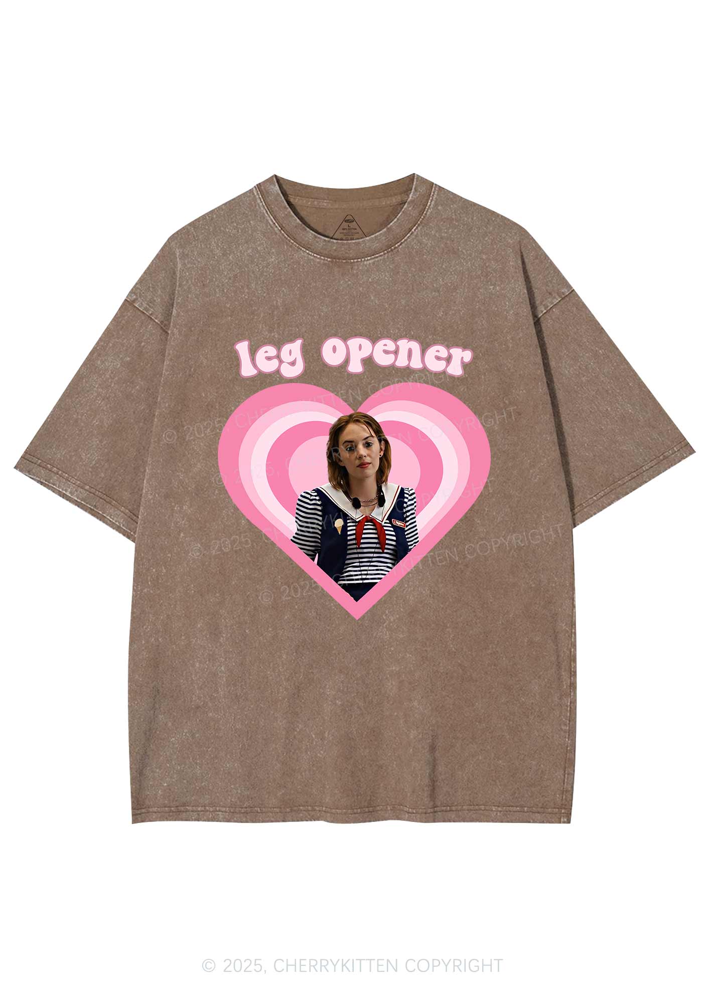 Leg Opener Pride Y2K Shirts Washed Tee Cherrykitten - Image 6