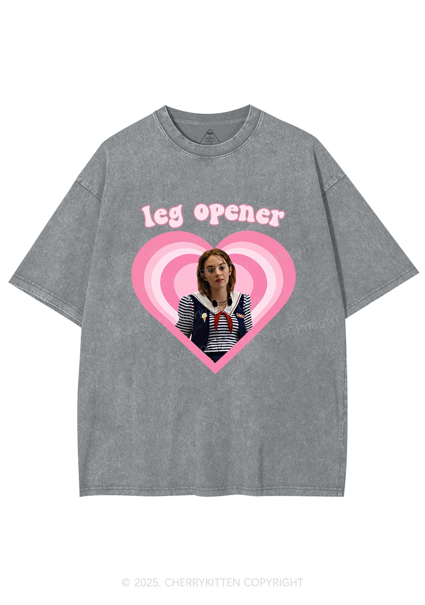 Leg Opener Pride Y2K Shirts Washed Tee Cherrykitten - Image 7