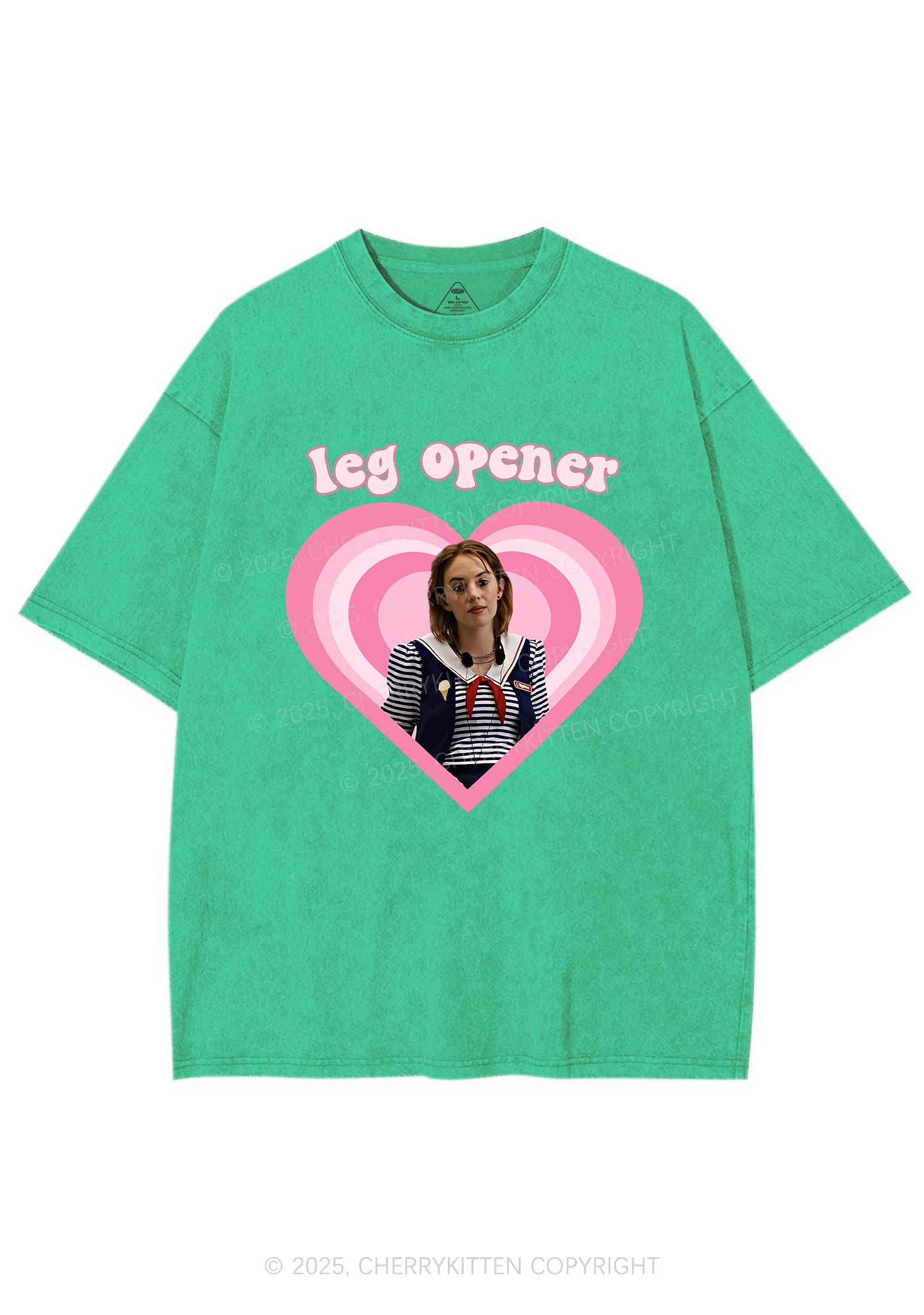Leg Opener Pride Y2K Shirts Washed Tee Cherrykitten - Image 8