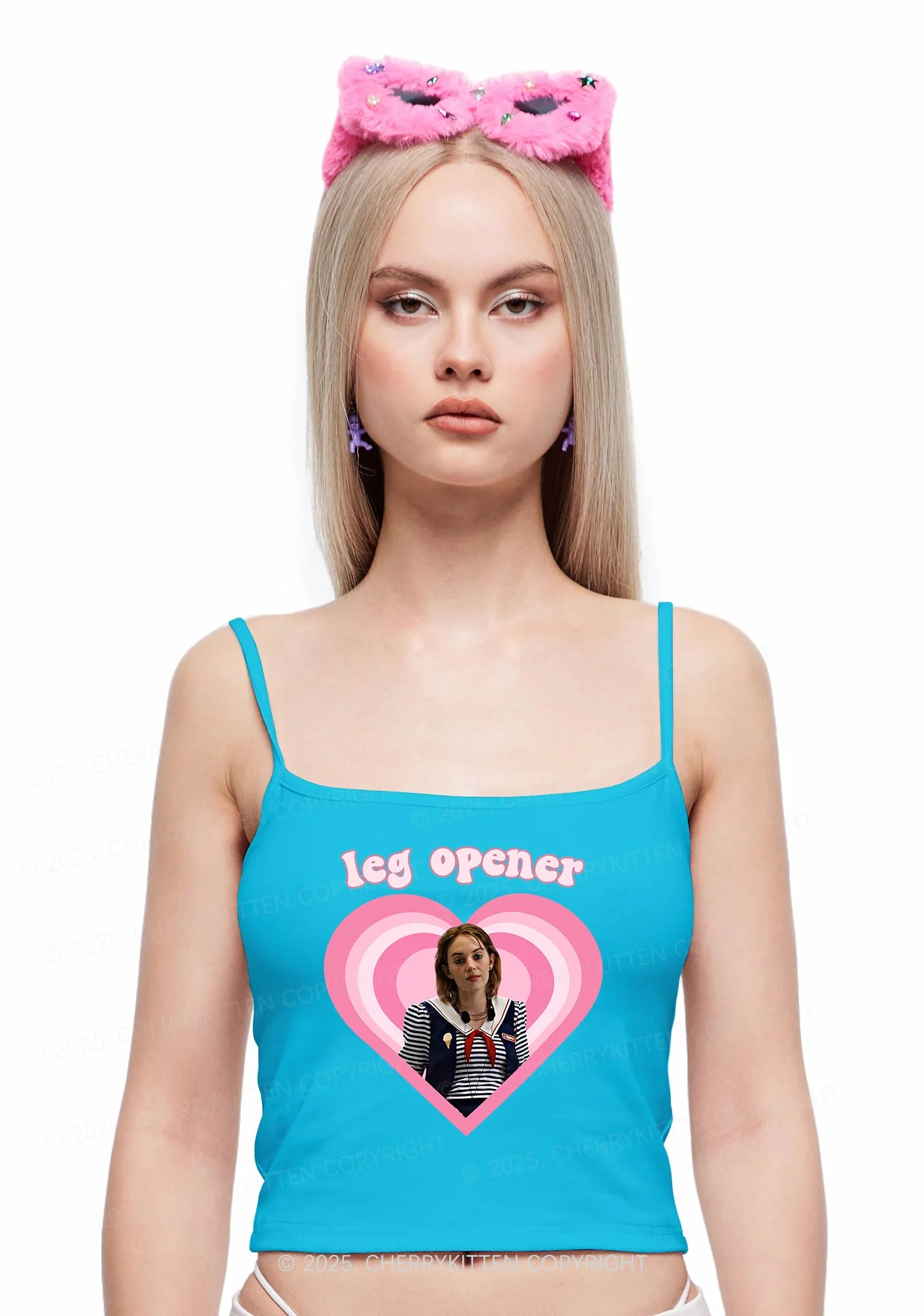 Leg Opener Pride Y2K Spaghetti Strap Cami Cherrykitten - Image 2