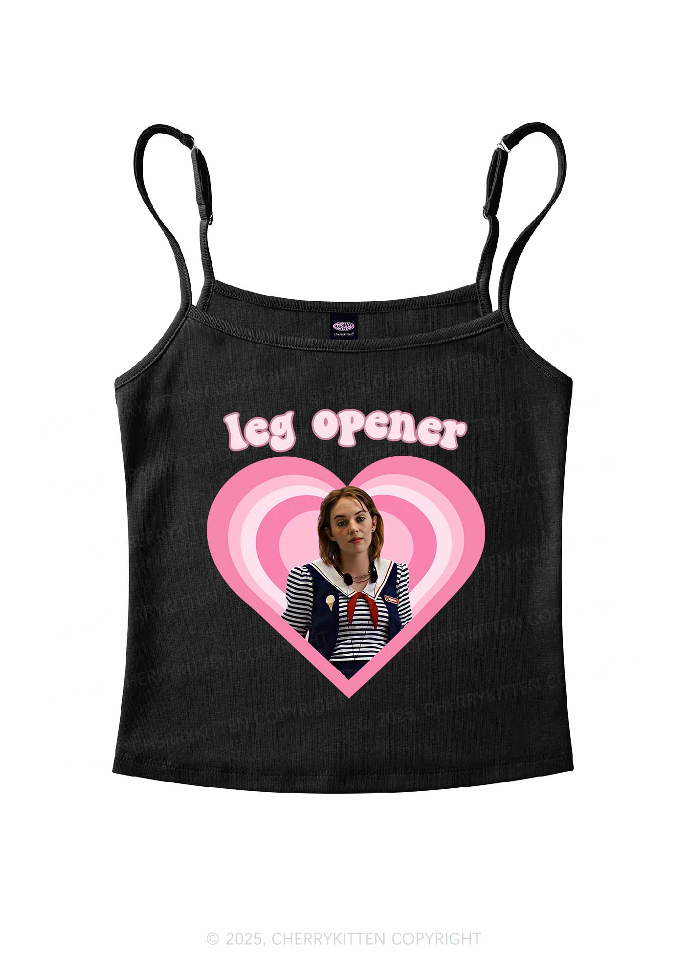 Leg Opener Pride Y2K Spaghetti Strap Cami Cherrykitten - Image 3