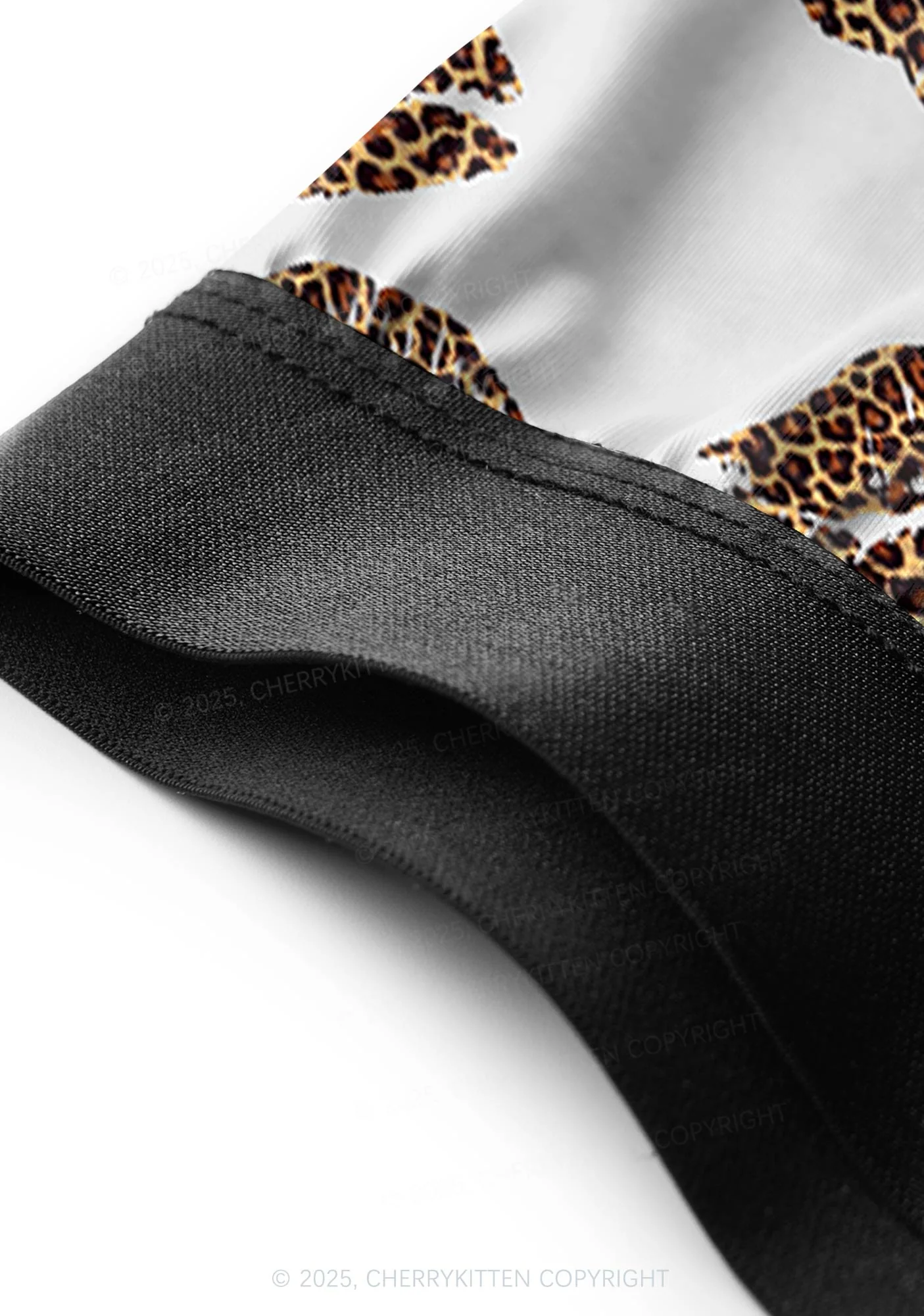 Leopard Lip Print Valentine's Day Y2K Print Couples Boxer Thong Set Cherrykitten - Image 7