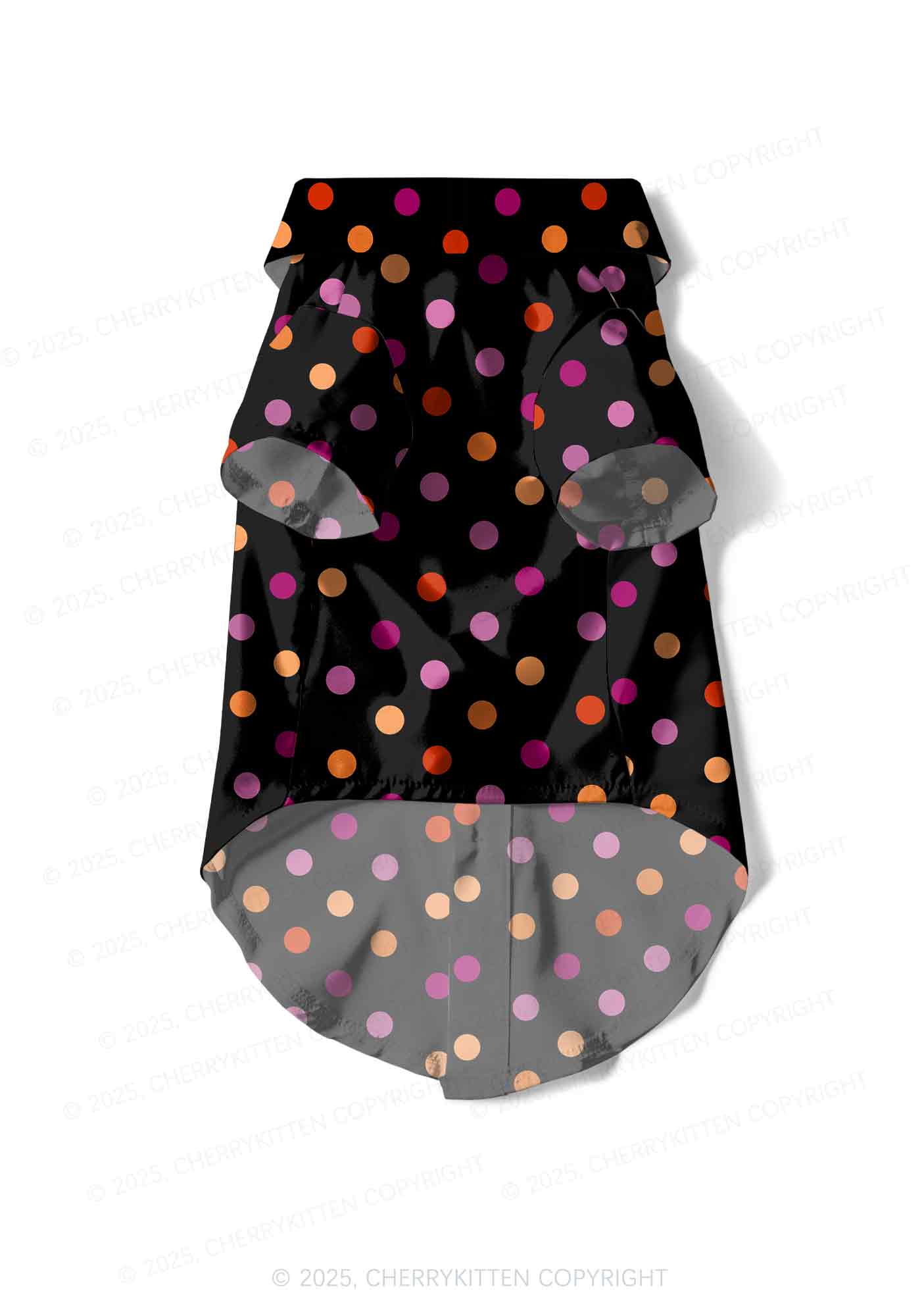Lesbian Dots Pride Y2K Pet Shirts Cherrykitten - Image 4