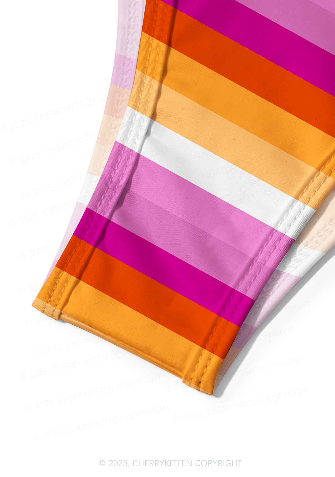 Lesbian Pride Y2K Print Bikini Set Cherrykitten - Image 3