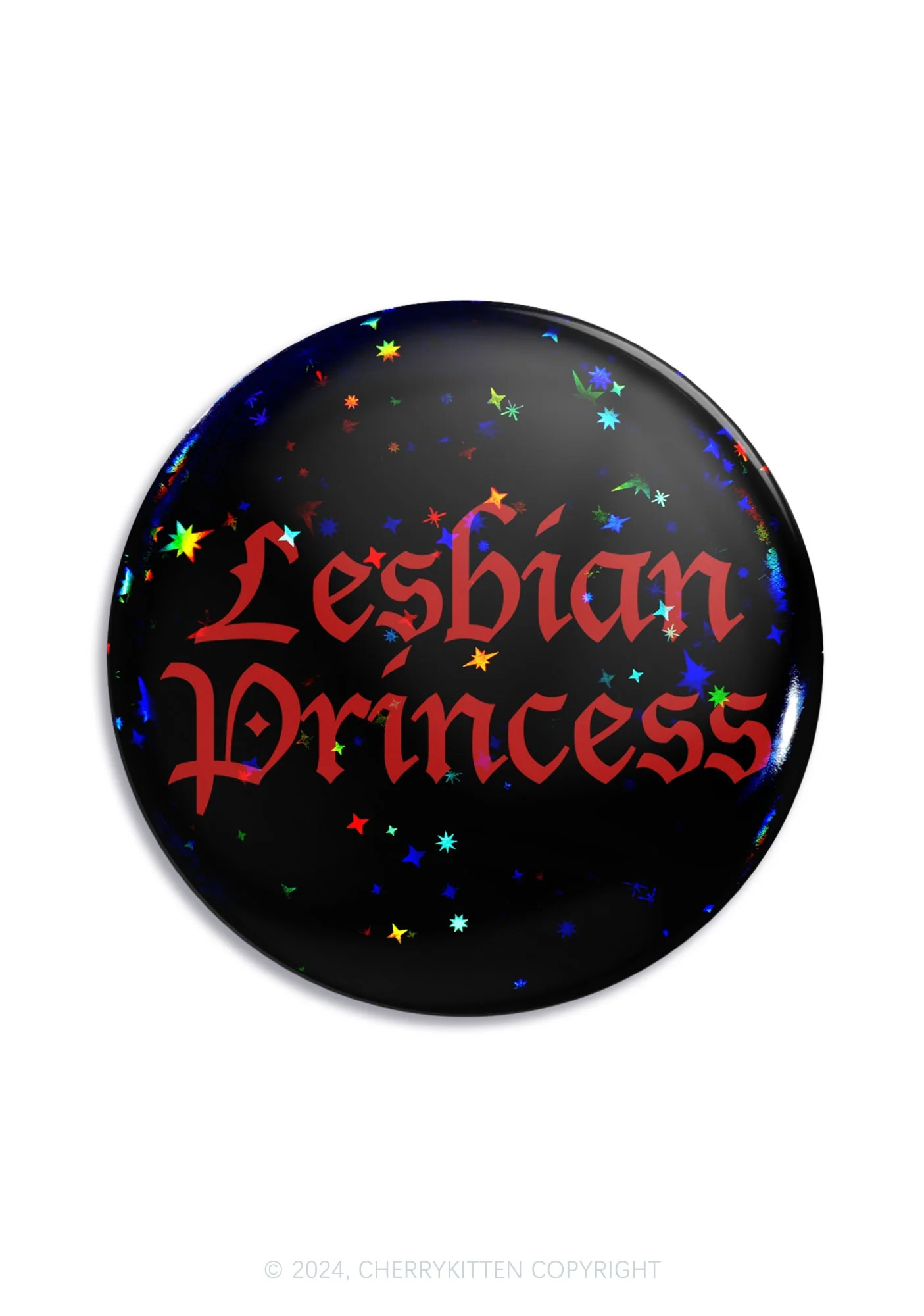 Lesbian Princess 1Pc Y2K Pin Badge Cherrykitten - Image 6