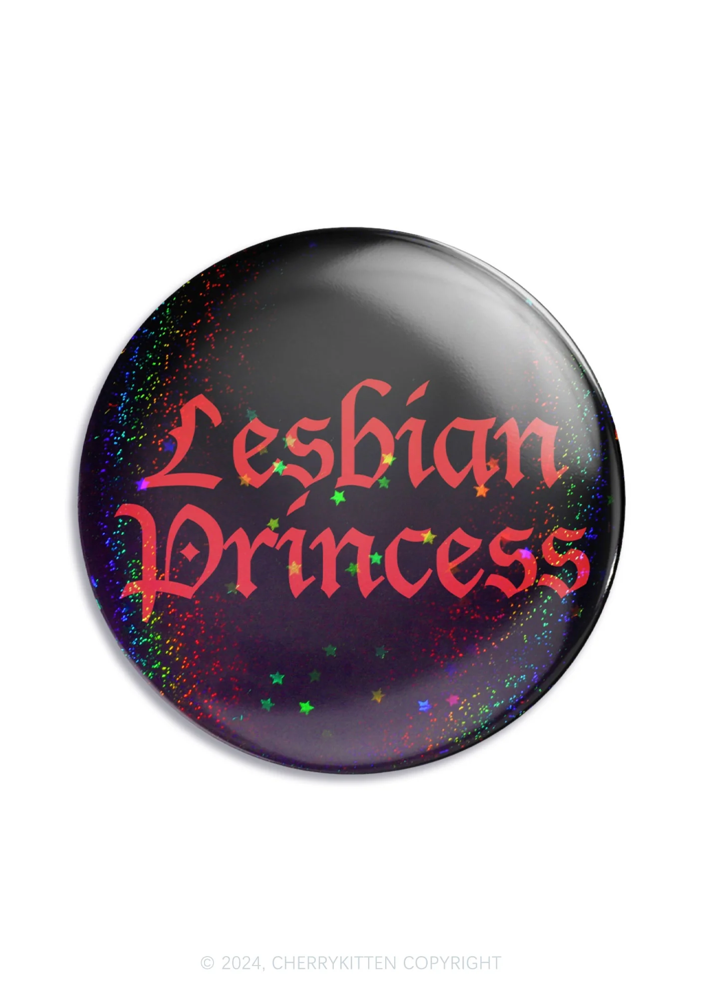 Lesbian Princess 1Pc Y2K Pin Badge Cherrykitten - Image 7
