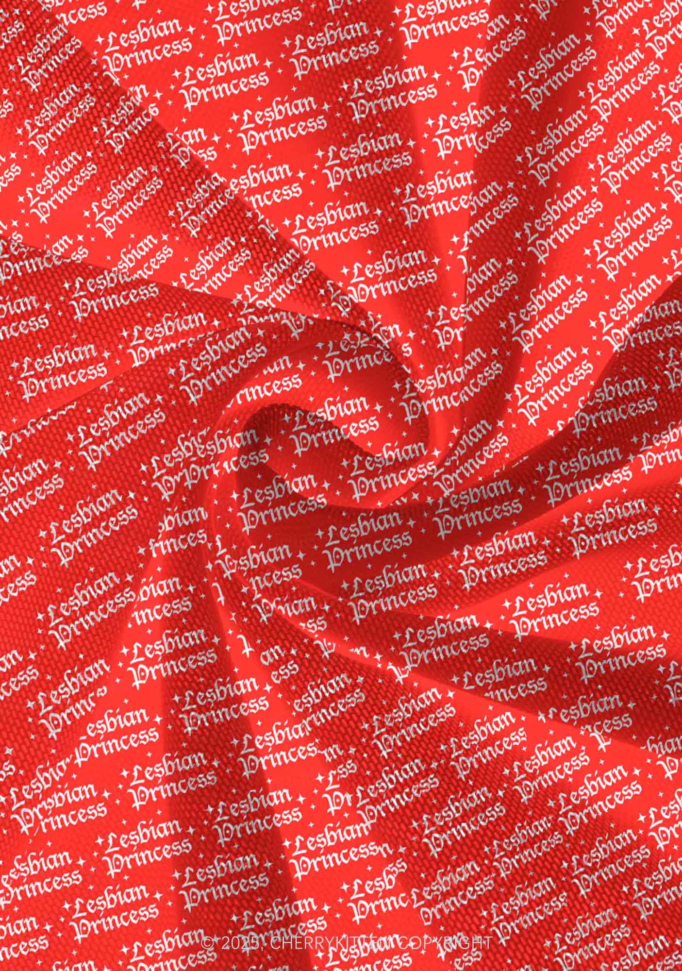 Lesbian Princess Pride Y2K Print Mini Layered Skirt Cherrykitten - Image 4