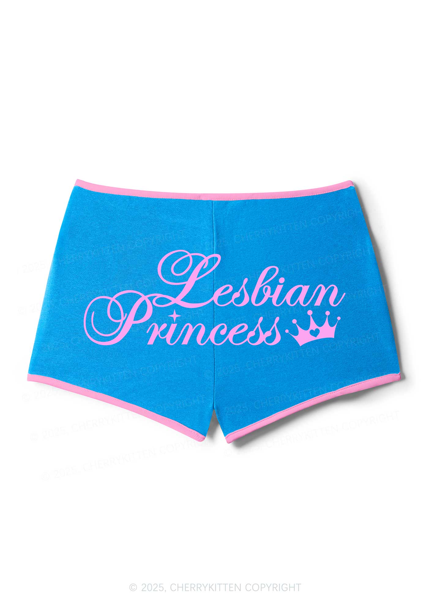 Lesbian Princess Y2K Booty Shorts Cherrykitten - Image 3