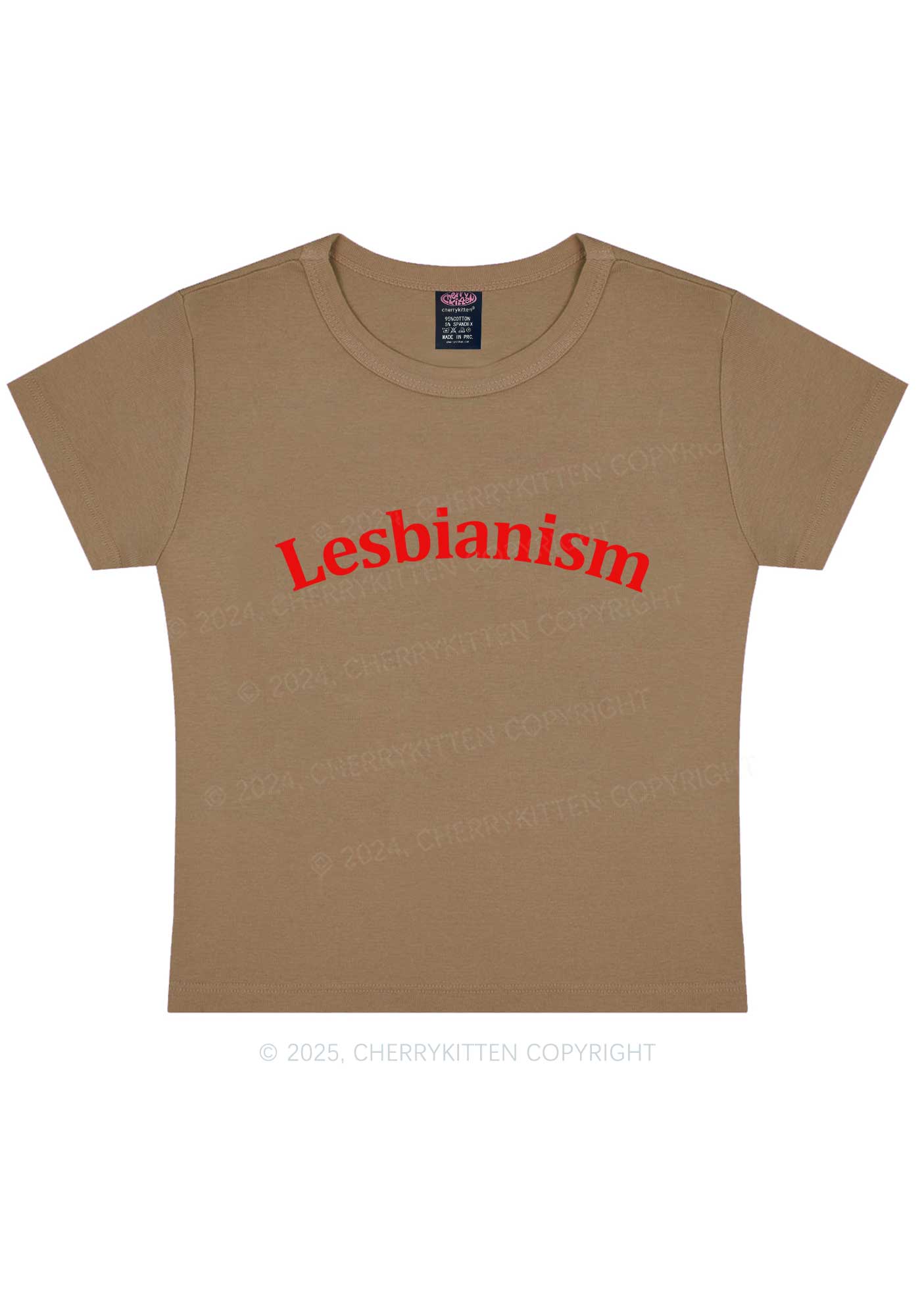 Lesbianism Y2K Baby Tee Cherrykitten - Image 10