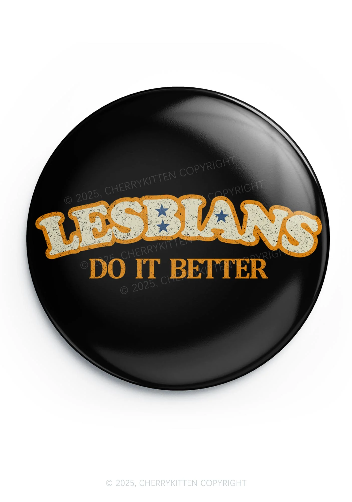Lesbians Do It Better Pride 1Pc Y2K Pin Badge Cherrykitten - Image 4