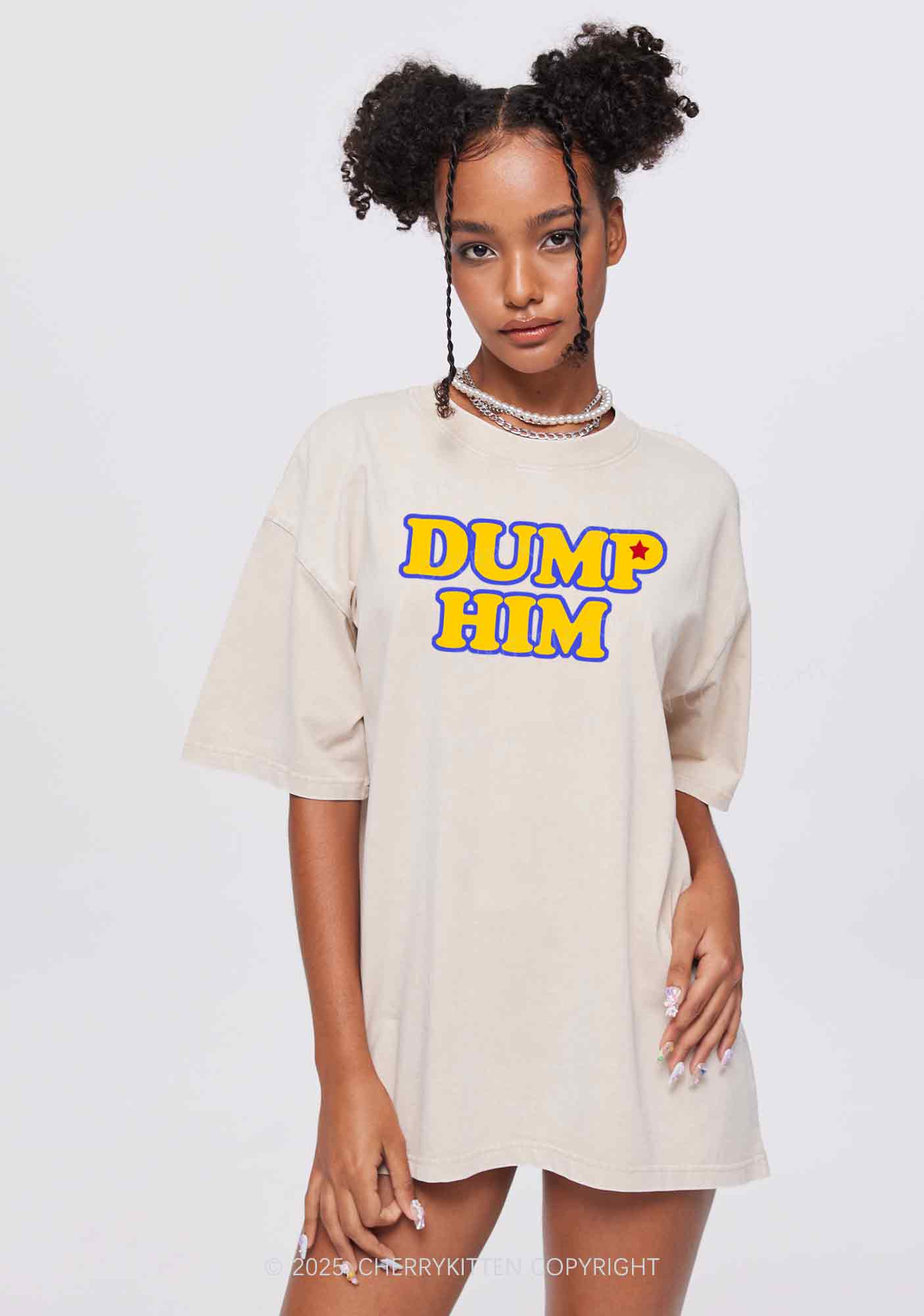 Lesbians Do It Better Two Sides Y2K Shirts Washed Tee Cherrykitten - Image 2
