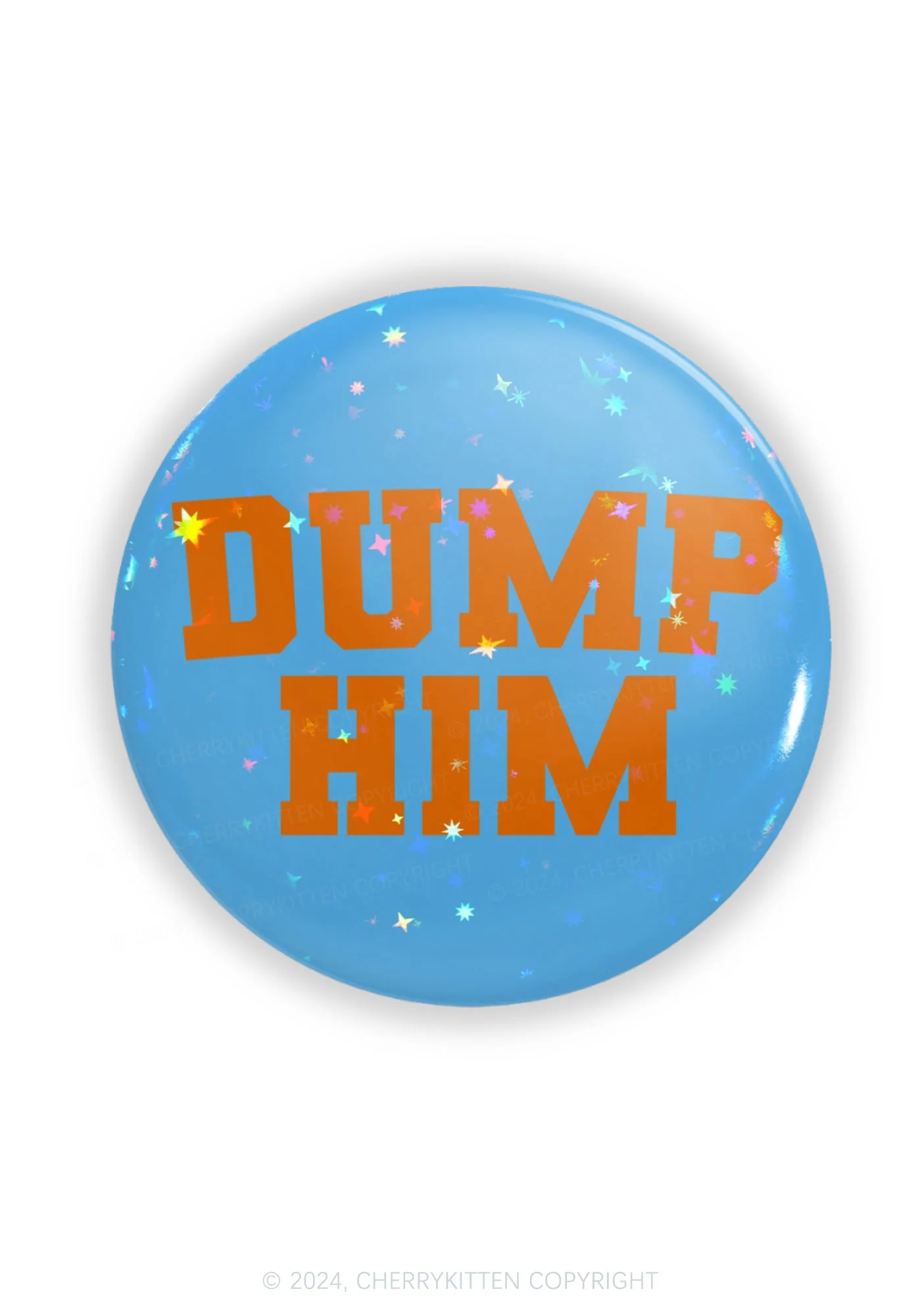 Lets Dump Him 1Pc Y2K Pin Badge Cherrykitten - Image 7