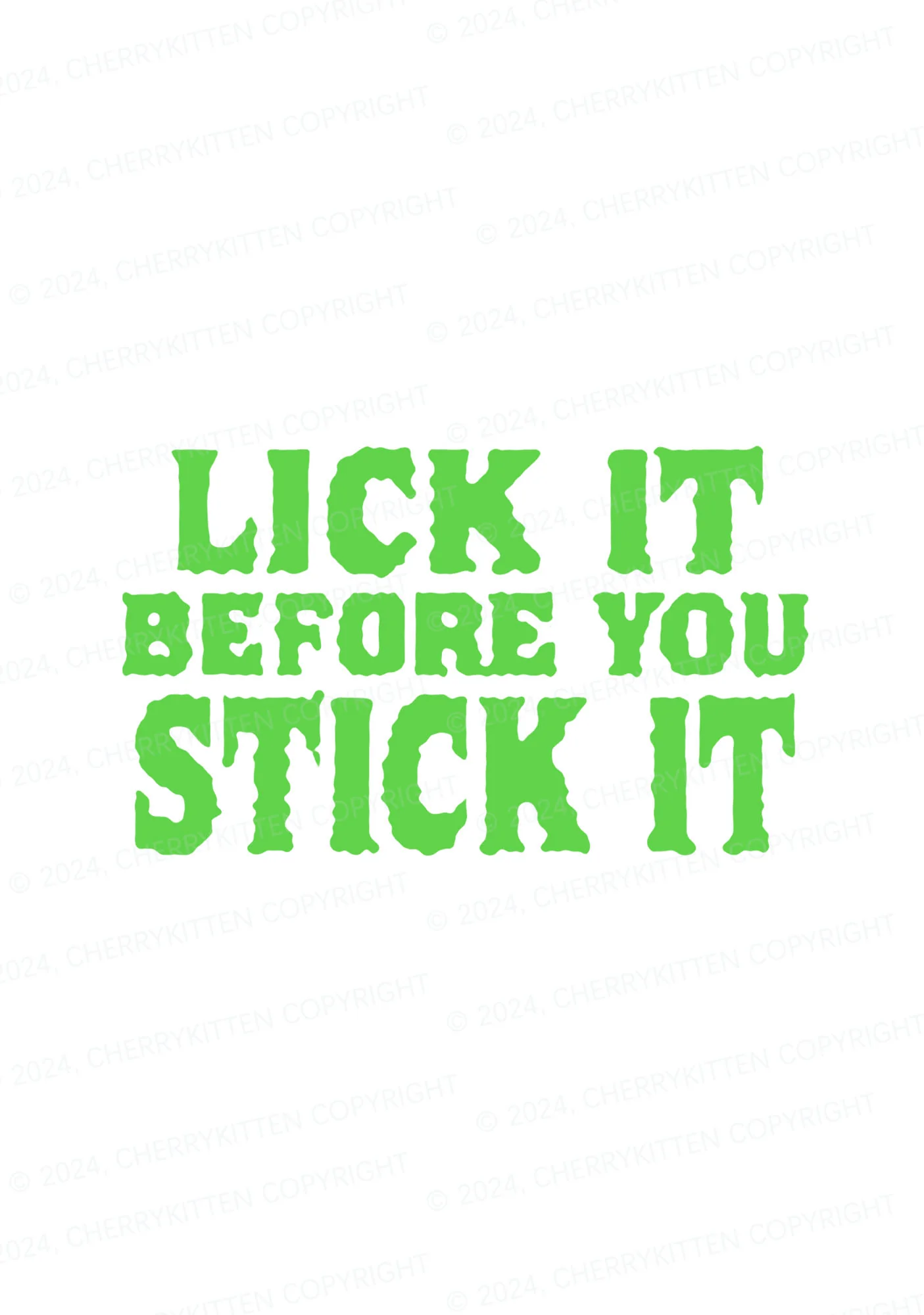 Lick It Before Stick It Y2K Bikini String Thong Cherrykitten - Image 2